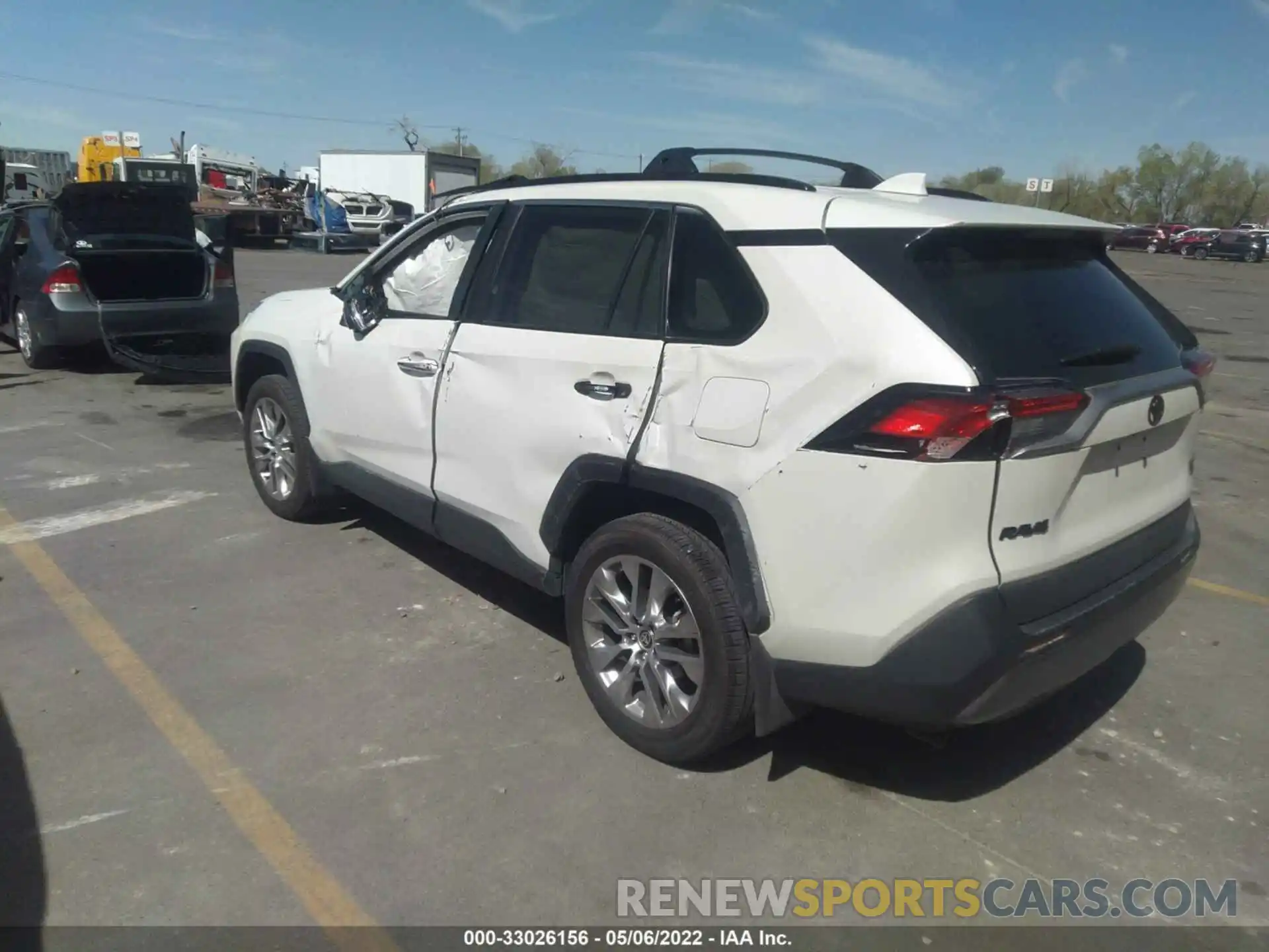 3 Photograph of a damaged car 2T3N1RFV9MW170739 TOYOTA RAV4 2021