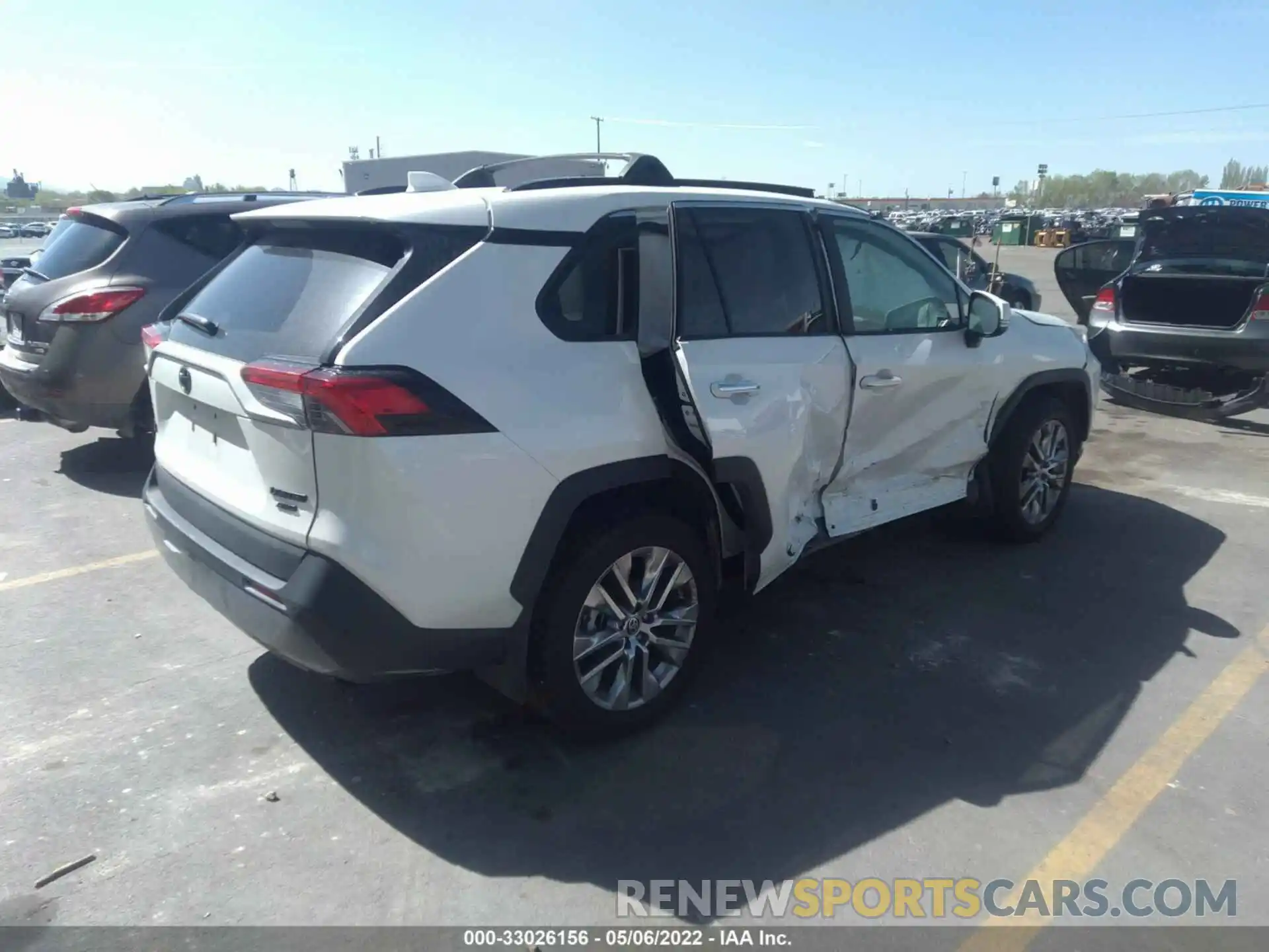 4 Photograph of a damaged car 2T3N1RFV9MW170739 TOYOTA RAV4 2021