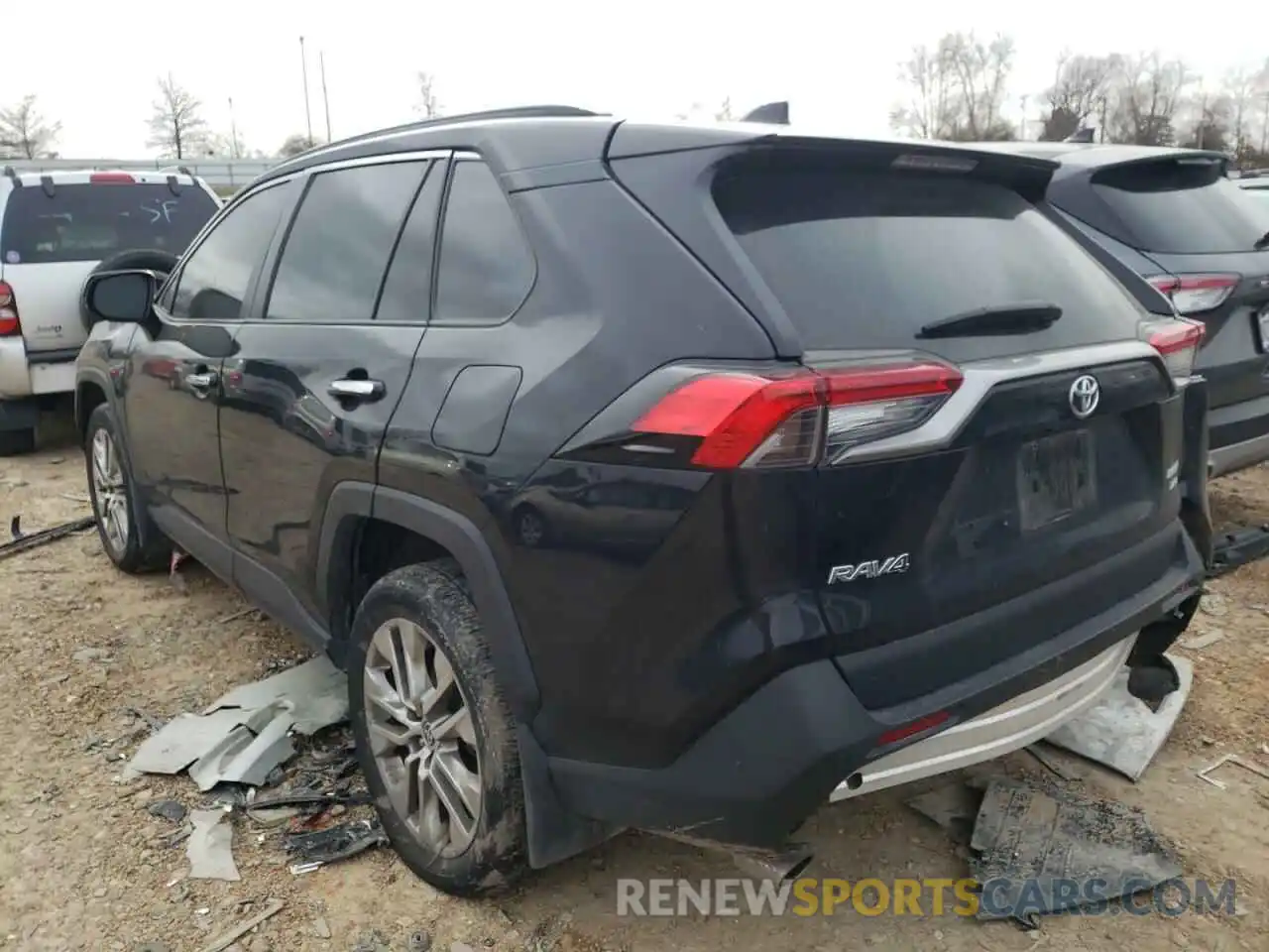 3 Фотография поврежденного автомобиля 2T3N1RFV9MW173656 TOYOTA RAV4 2021