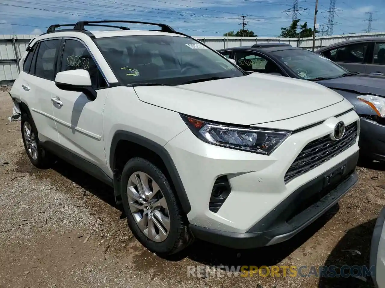 1 Photograph of a damaged car 2T3N1RFV9MW222662 TOYOTA RAV4 2021