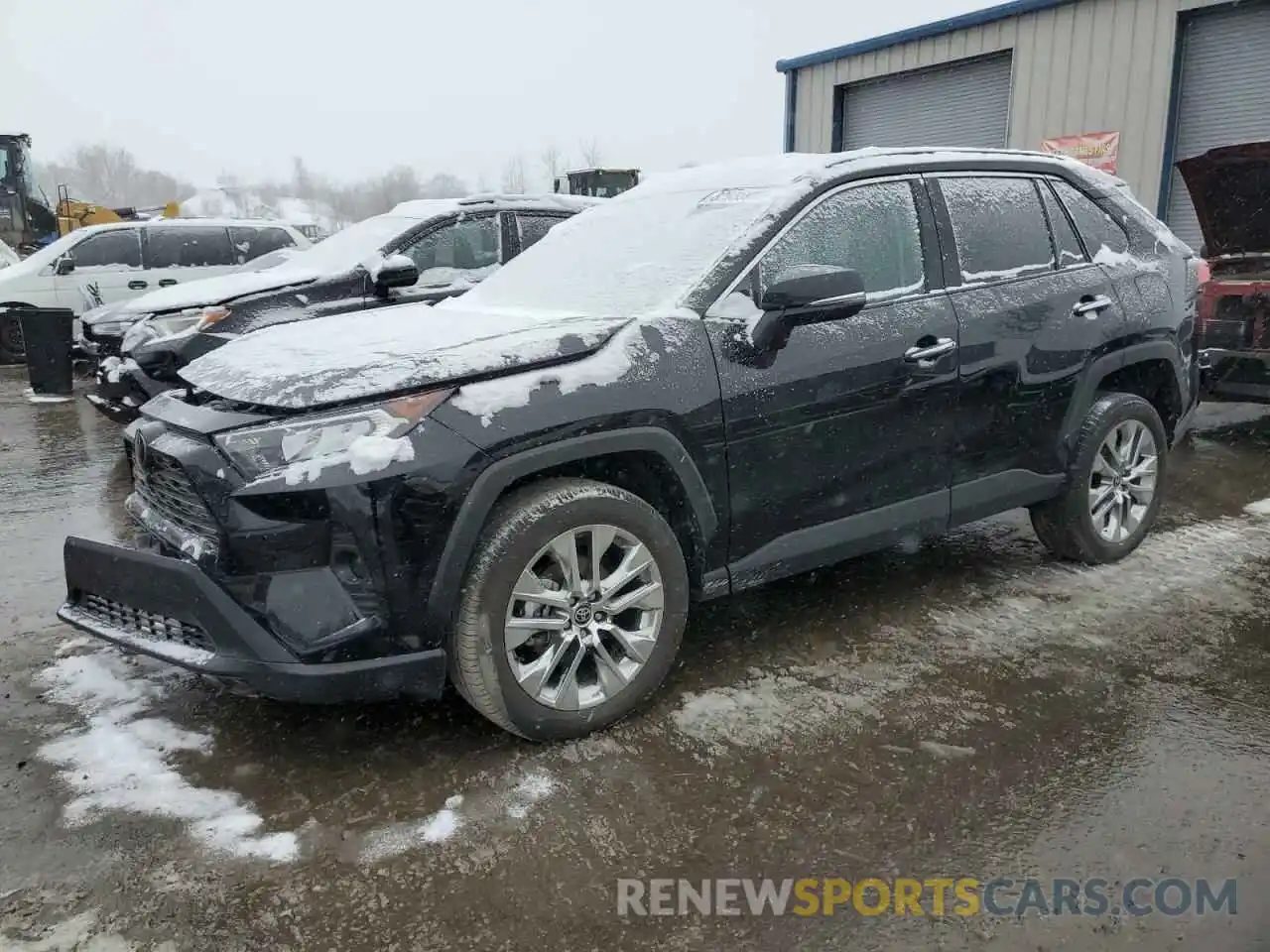 1 Photograph of a damaged car 2T3N1RFVXMC217374 TOYOTA RAV4 2021