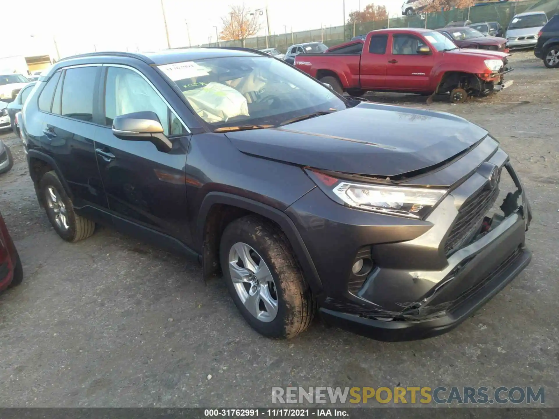 1 Фотография поврежденного автомобиля 2T3P1RFV0MC145237 TOYOTA RAV4 2021