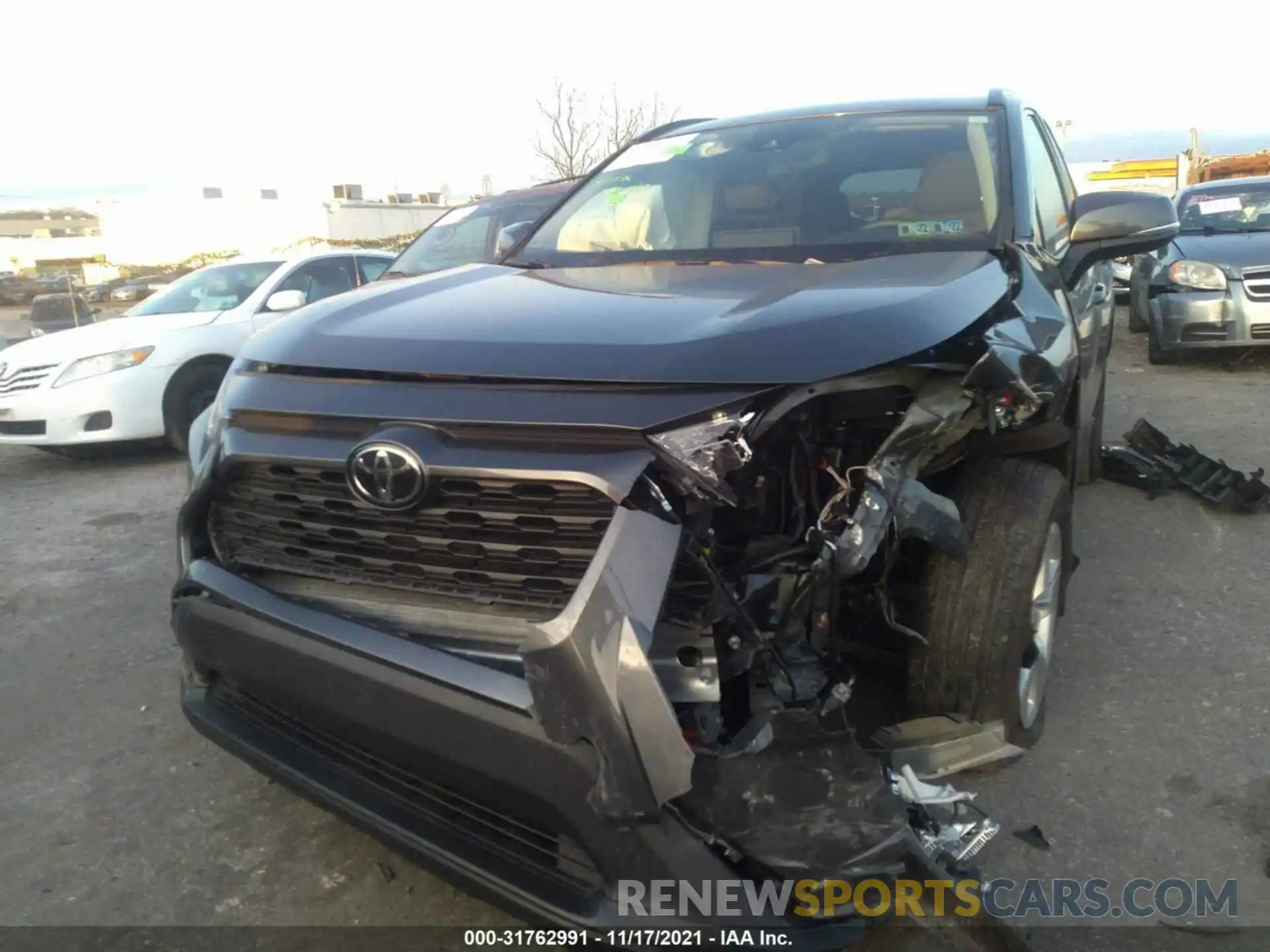 6 Photograph of a damaged car 2T3P1RFV0MC145237 TOYOTA RAV4 2021