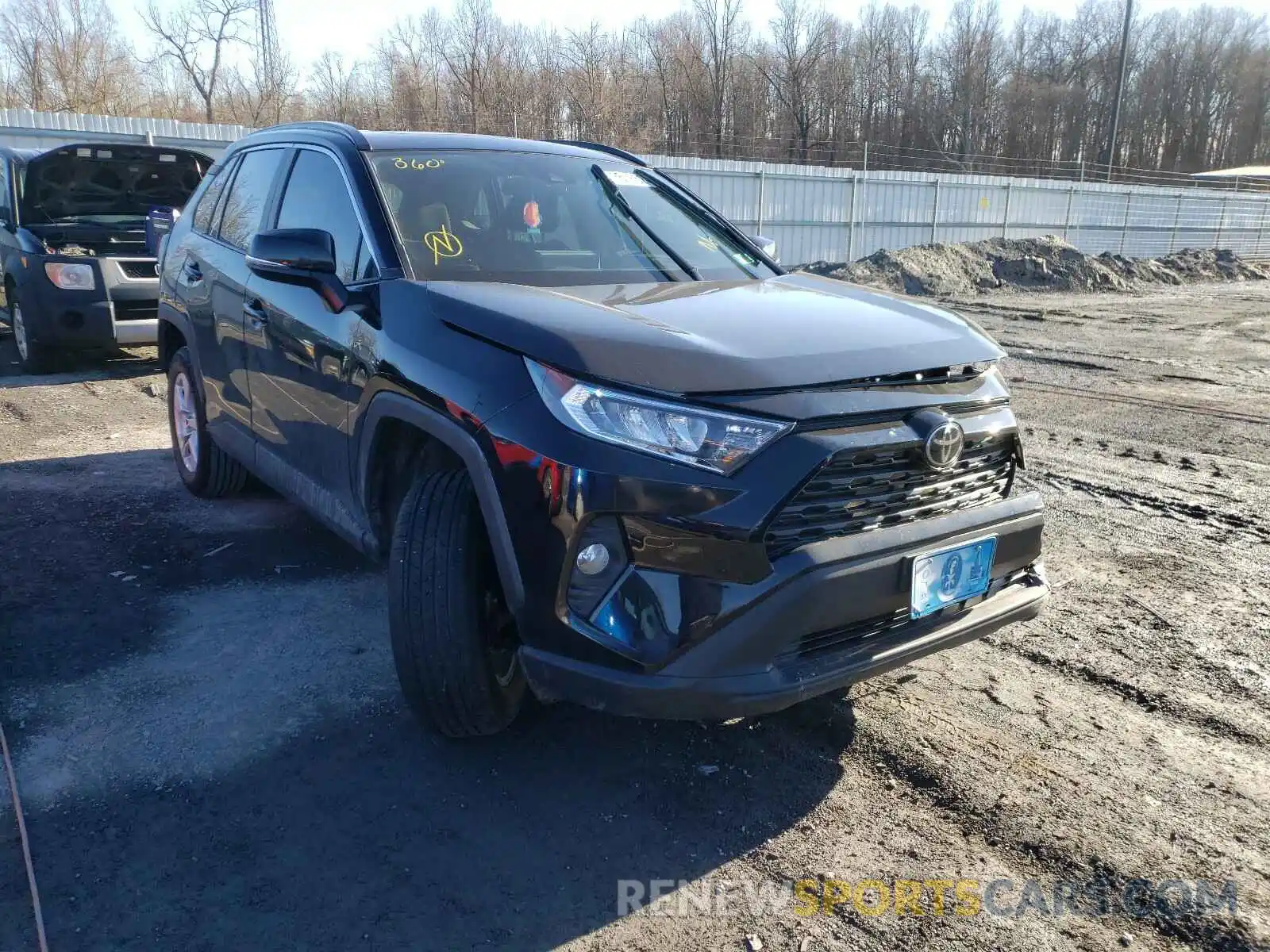 1 Photograph of a damaged car 2T3P1RFV0MC150602 TOYOTA RAV4 2021