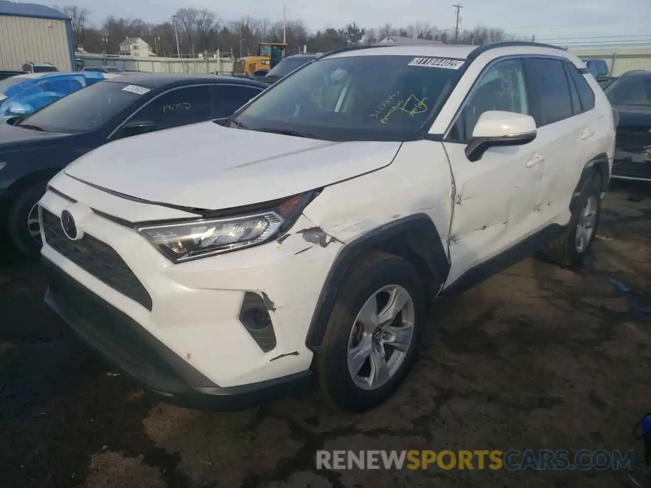 2 Фотография поврежденного автомобиля 2T3P1RFV0MC156920 TOYOTA RAV4 2021