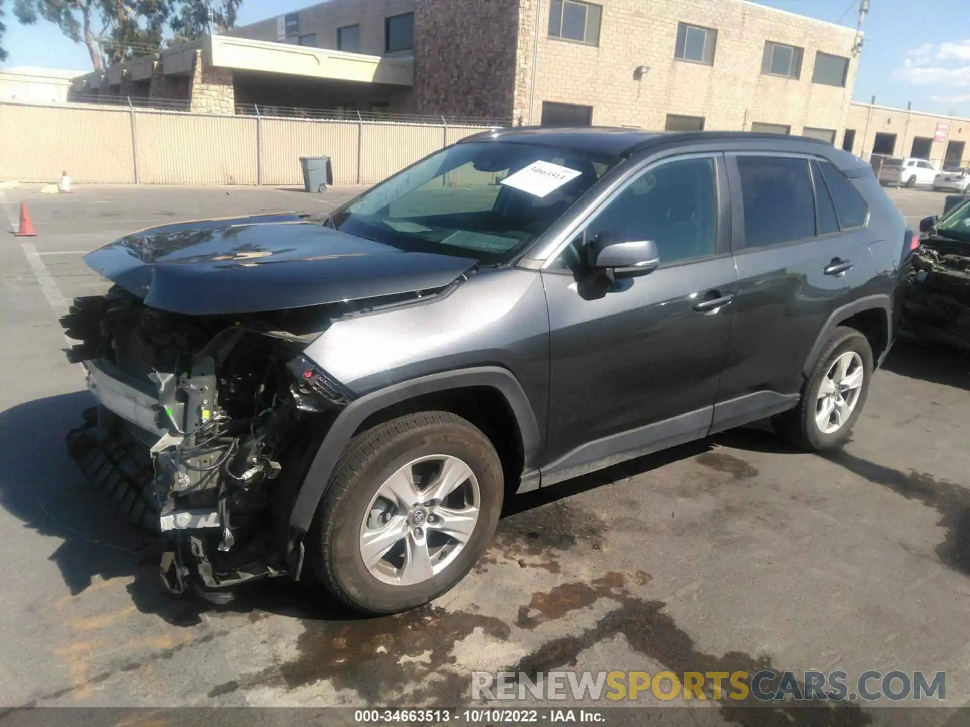 2 Photograph of a damaged car 2T3P1RFV0MC164340 TOYOTA RAV4 2021