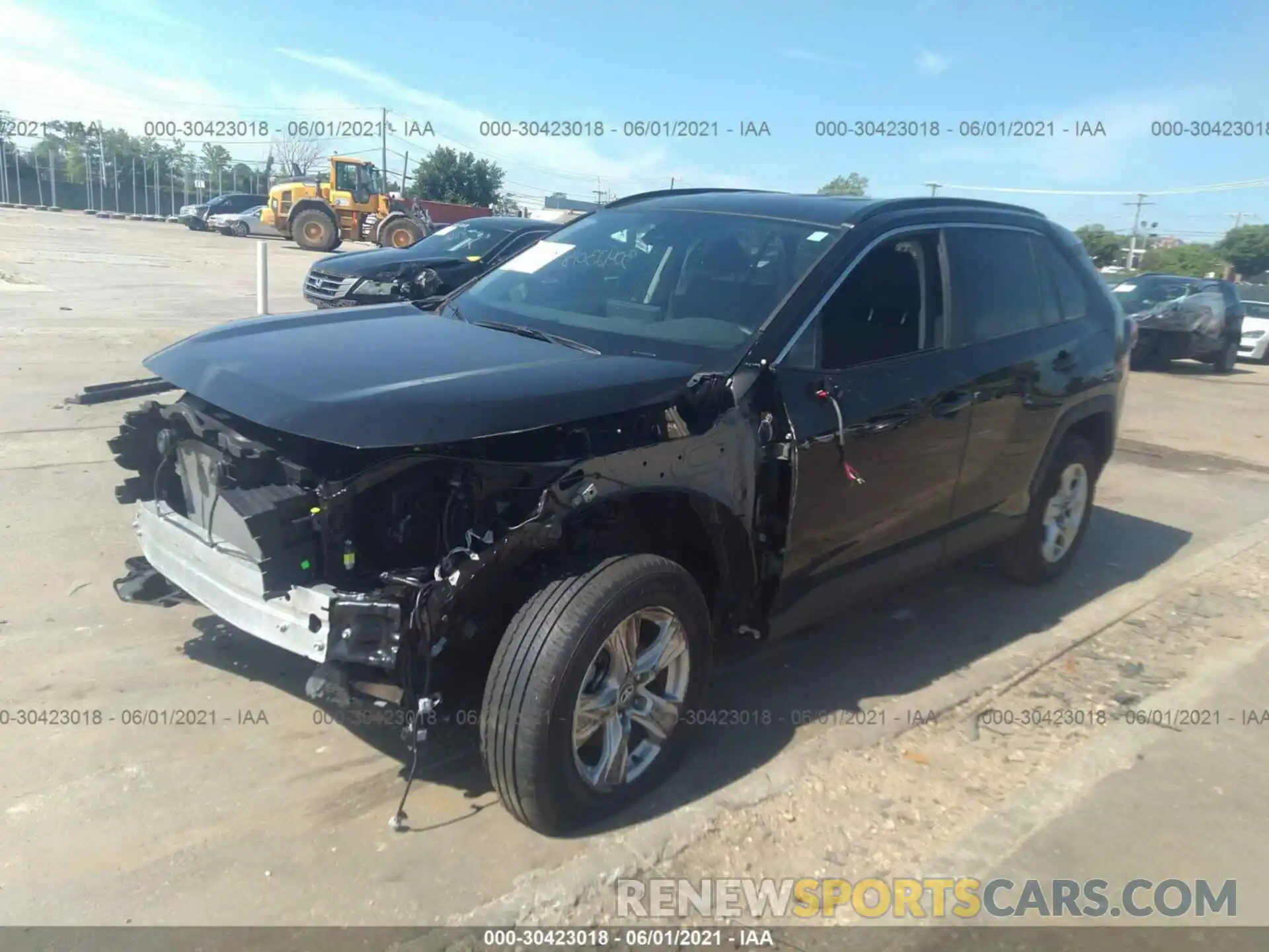 2 Photograph of a damaged car 2T3P1RFV0MC165746 TOYOTA RAV4 2021