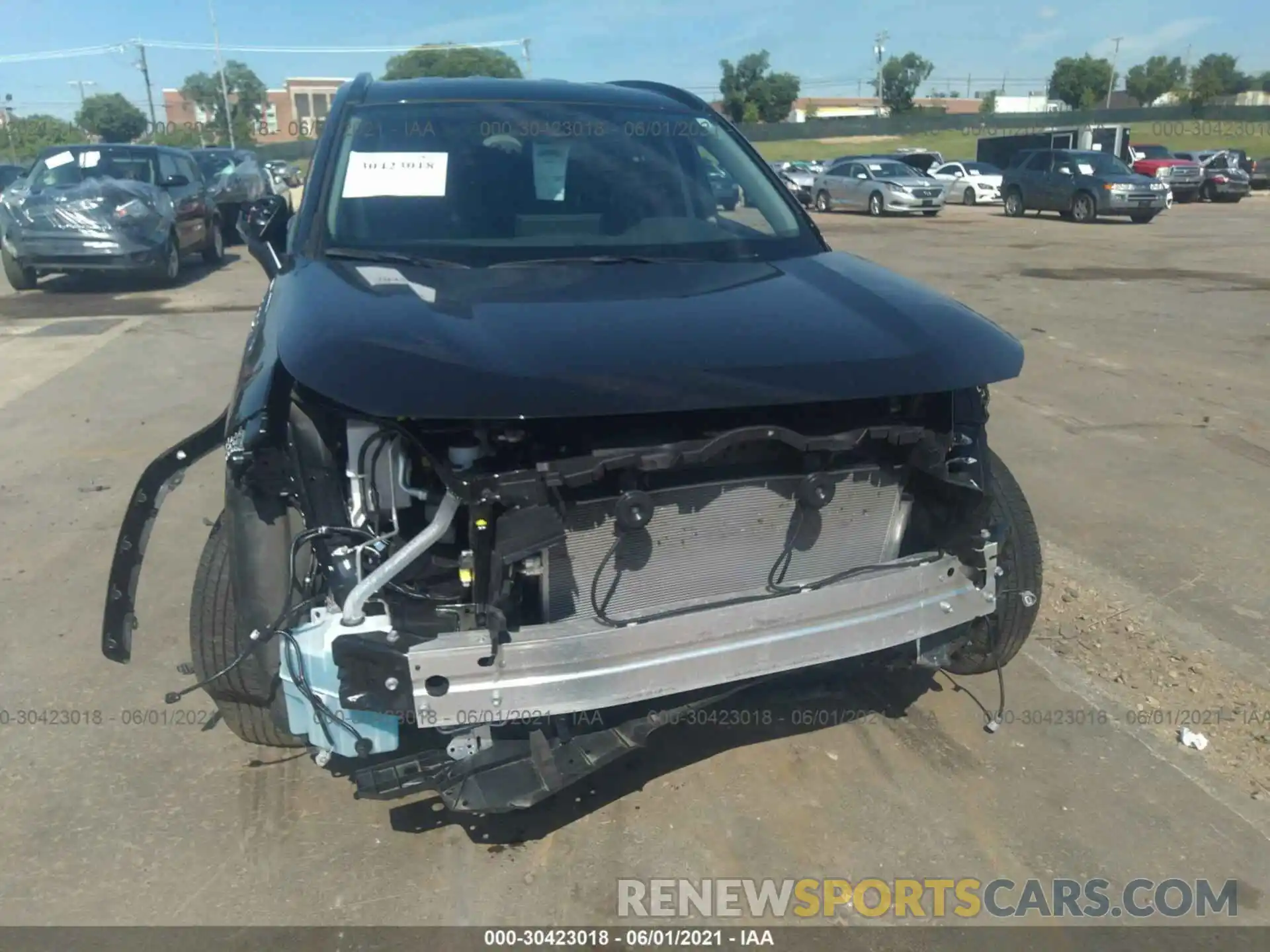 6 Photograph of a damaged car 2T3P1RFV0MC165746 TOYOTA RAV4 2021