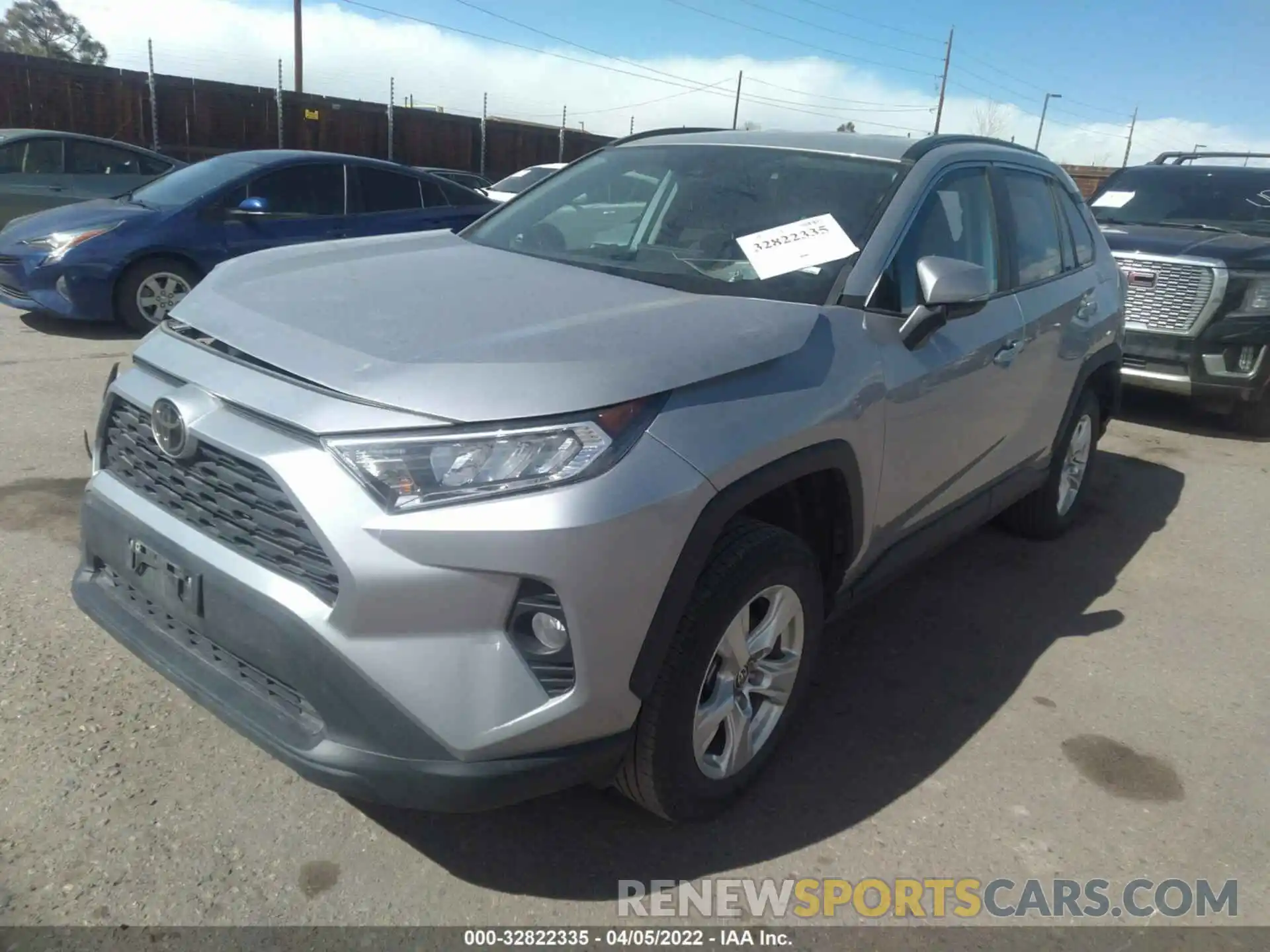 2 Фотография поврежденного автомобиля 2T3P1RFV0MC175838 TOYOTA RAV4 2021