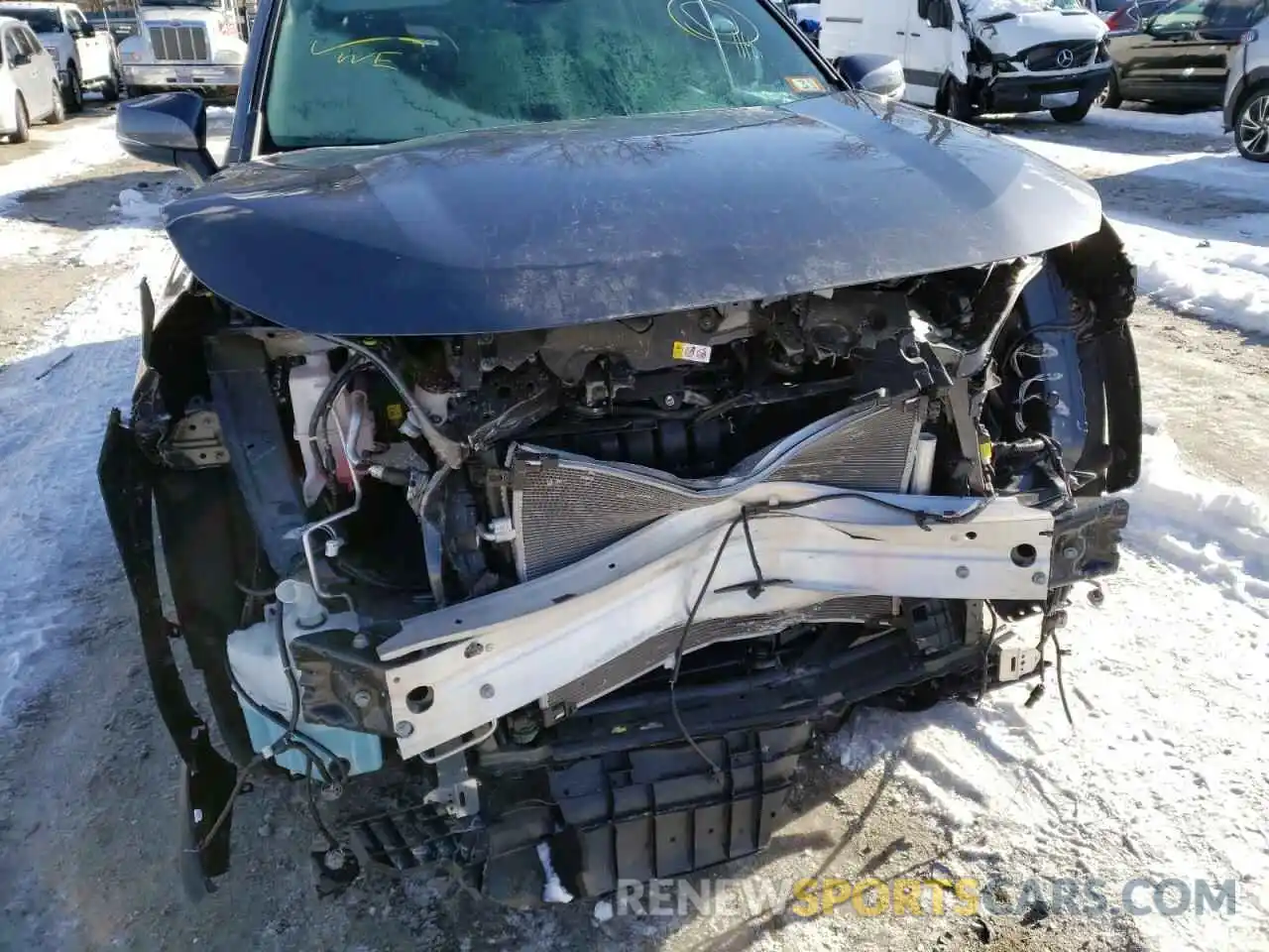 9 Photograph of a damaged car 2T3P1RFV0MC185401 TOYOTA RAV4 2021