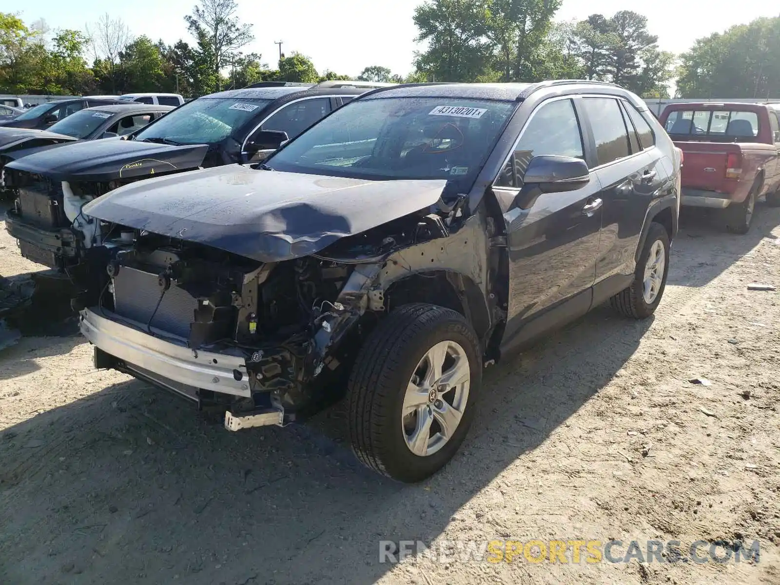 2 Photograph of a damaged car 2T3P1RFV0MC187603 TOYOTA RAV4 2021