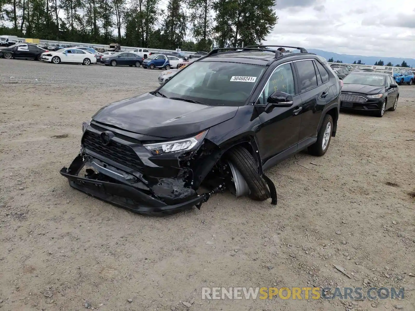 2 Фотография поврежденного автомобиля 2T3P1RFV0MC210782 TOYOTA RAV4 2021