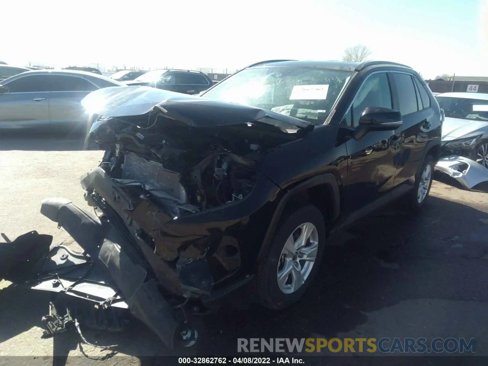 2 Photograph of a damaged car 2T3P1RFV0MC216260 TOYOTA RAV4 2021