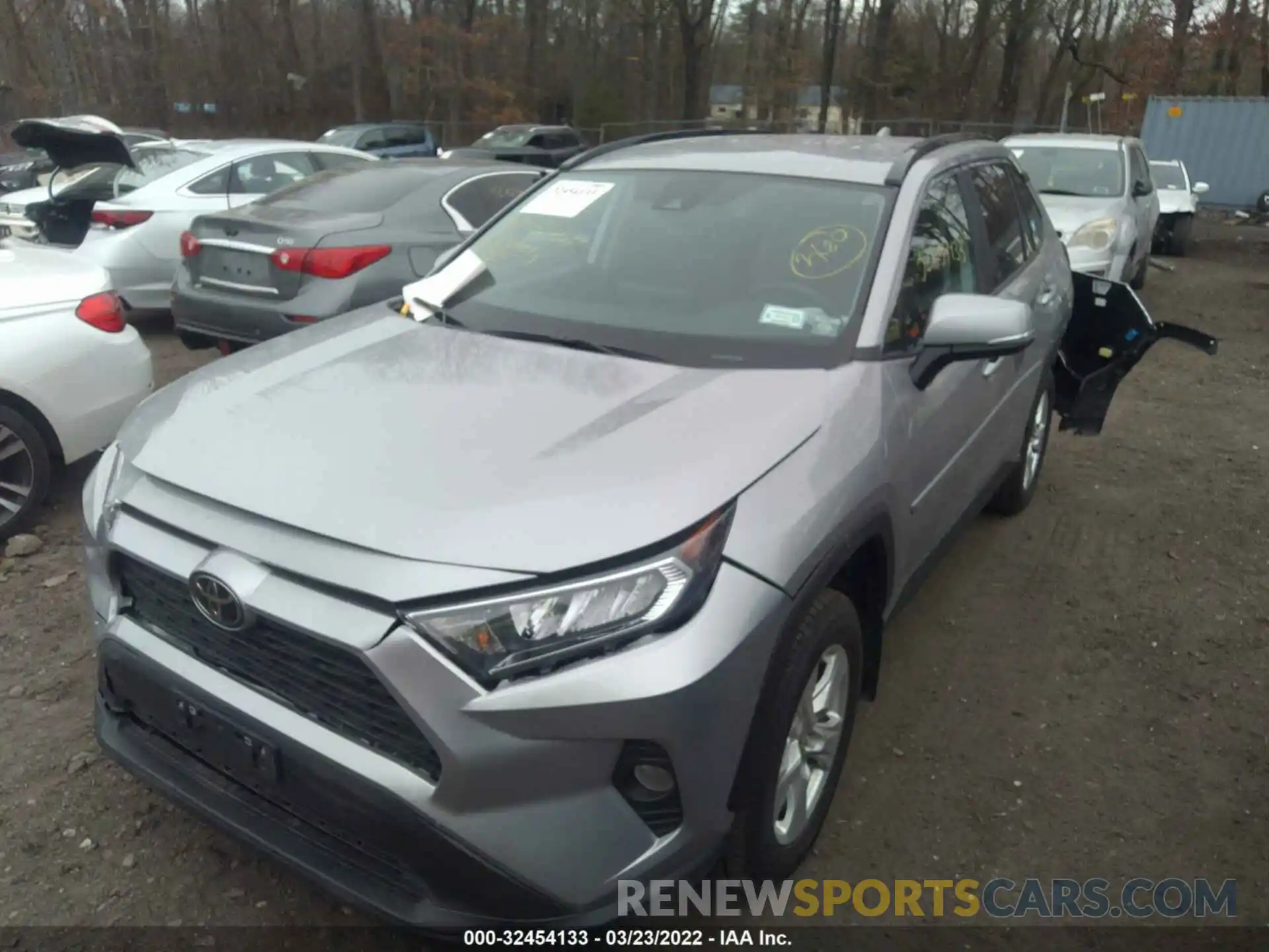 2 Фотография поврежденного автомобиля 2T3P1RFV0MC237724 TOYOTA RAV4 2021