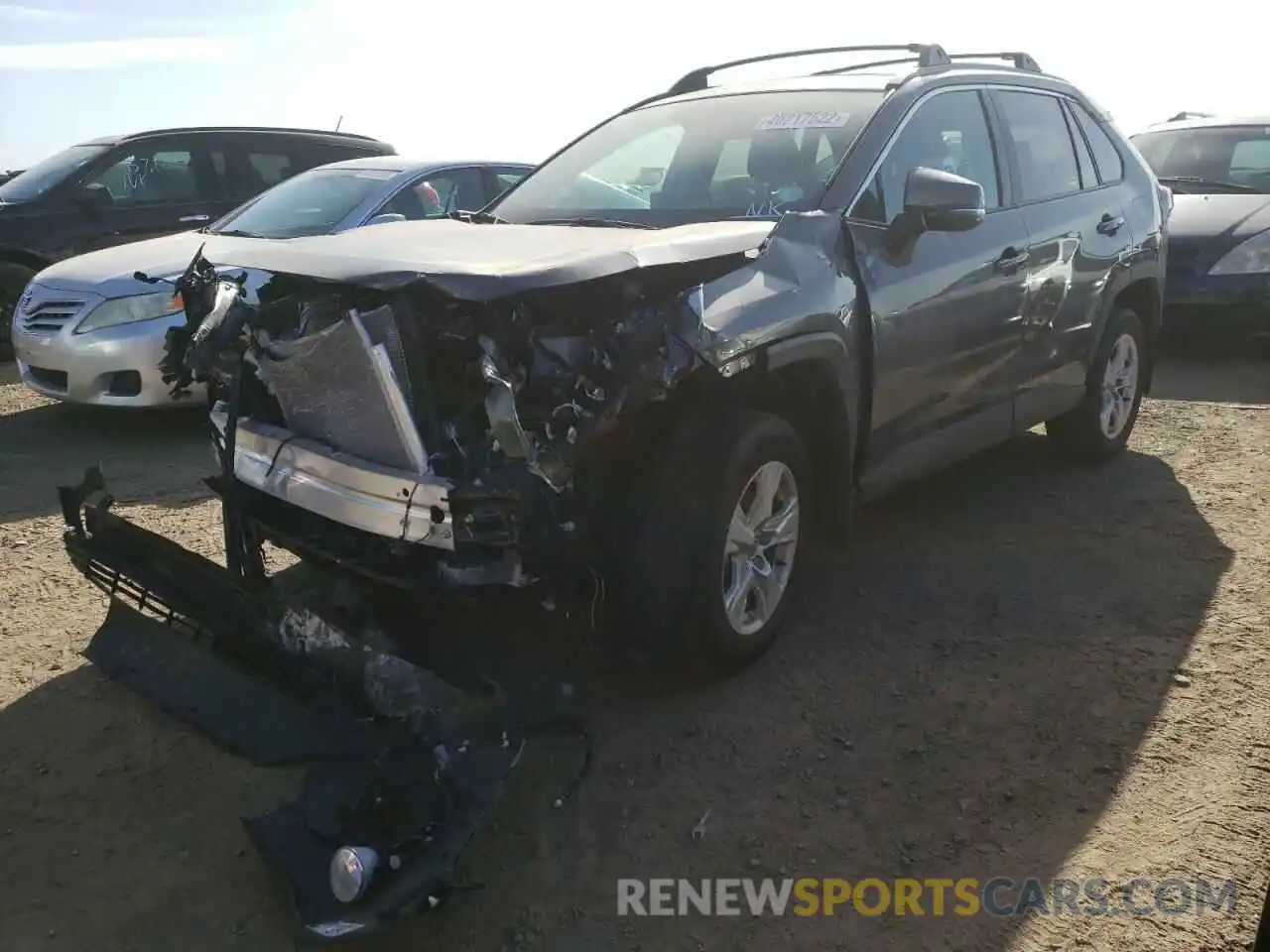 2 Photograph of a damaged car 2T3P1RFV0MC253373 TOYOTA RAV4 2021