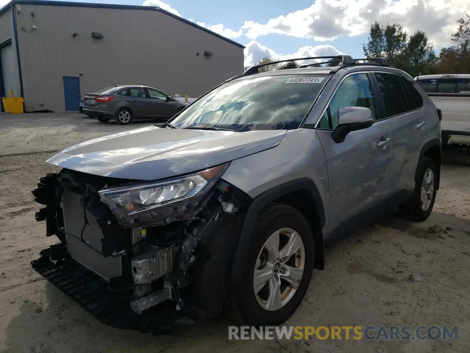 2 Photograph of a damaged car 2T3P1RFV0MW140294 TOYOTA RAV4 2021