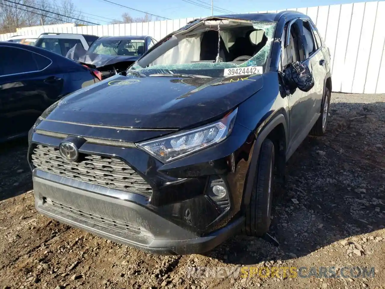 2 Photograph of a damaged car 2T3P1RFV0MW146192 TOYOTA RAV4 2021