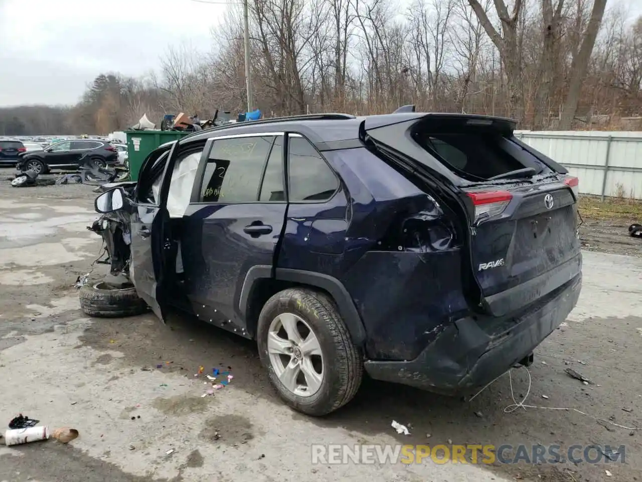 3 Photograph of a damaged car 2T3P1RFV0MW170573 TOYOTA RAV4 2021