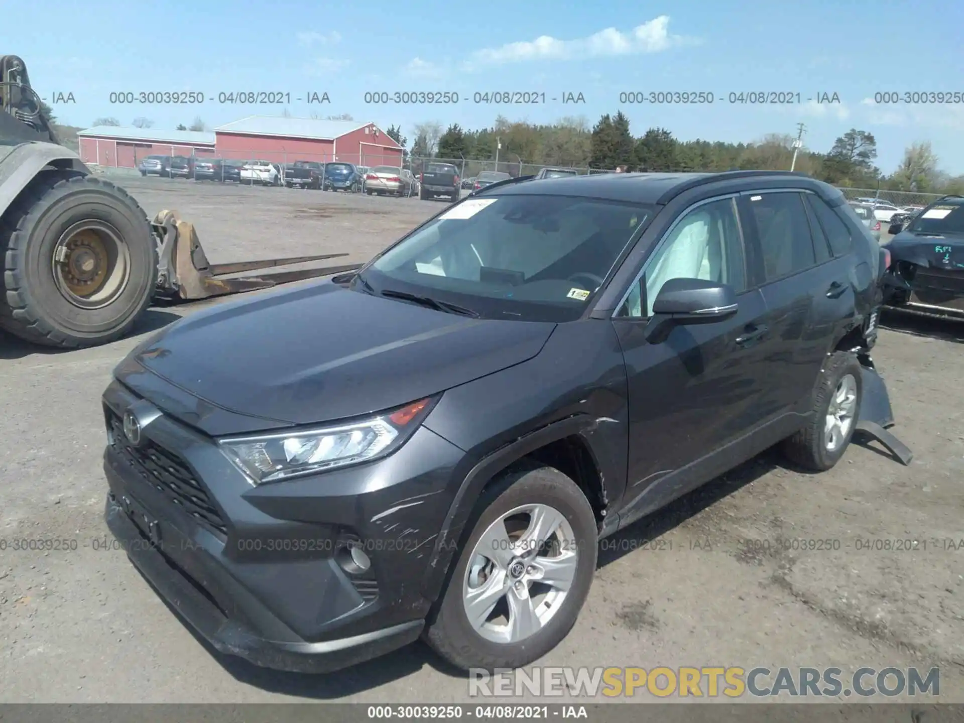 2 Фотография поврежденного автомобиля 2T3P1RFV0MW170606 TOYOTA RAV4 2021