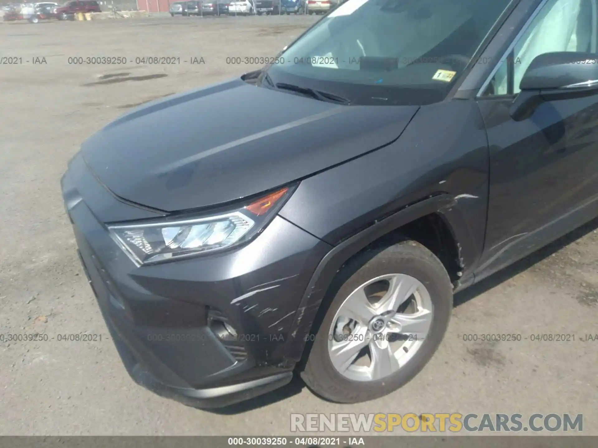 6 Photograph of a damaged car 2T3P1RFV0MW170606 TOYOTA RAV4 2021