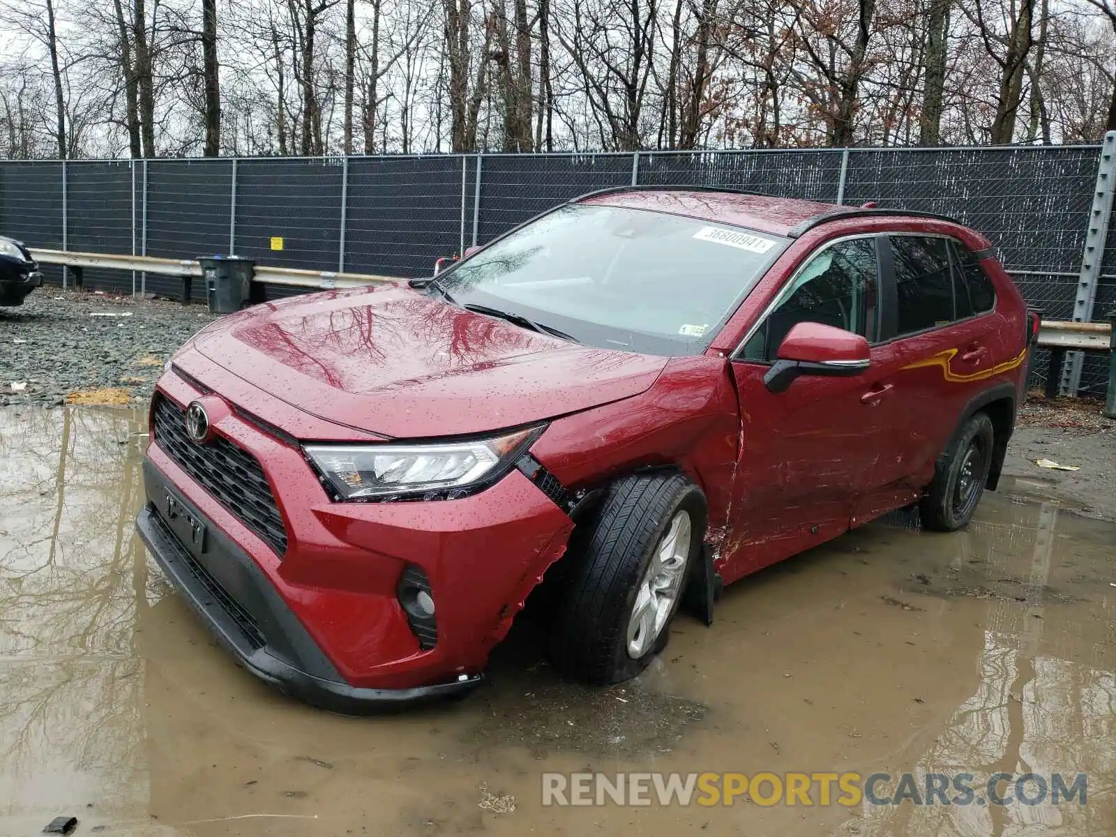 2 Фотография поврежденного автомобиля 2T3P1RFV0MW171819 TOYOTA RAV4 2021