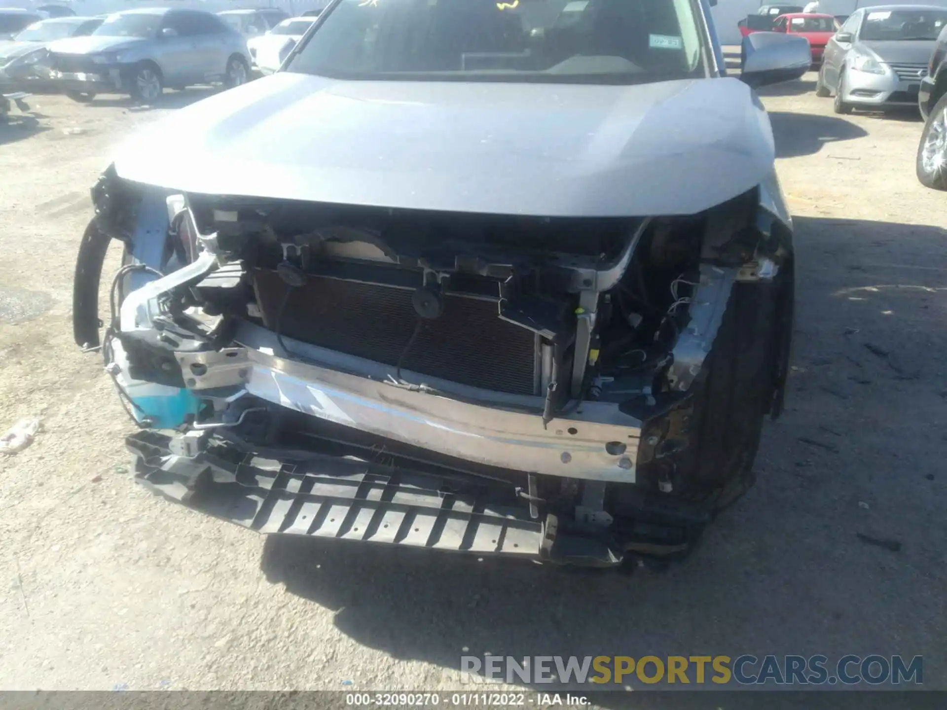 6 Photograph of a damaged car 2T3P1RFV0MW175207 TOYOTA RAV4 2021