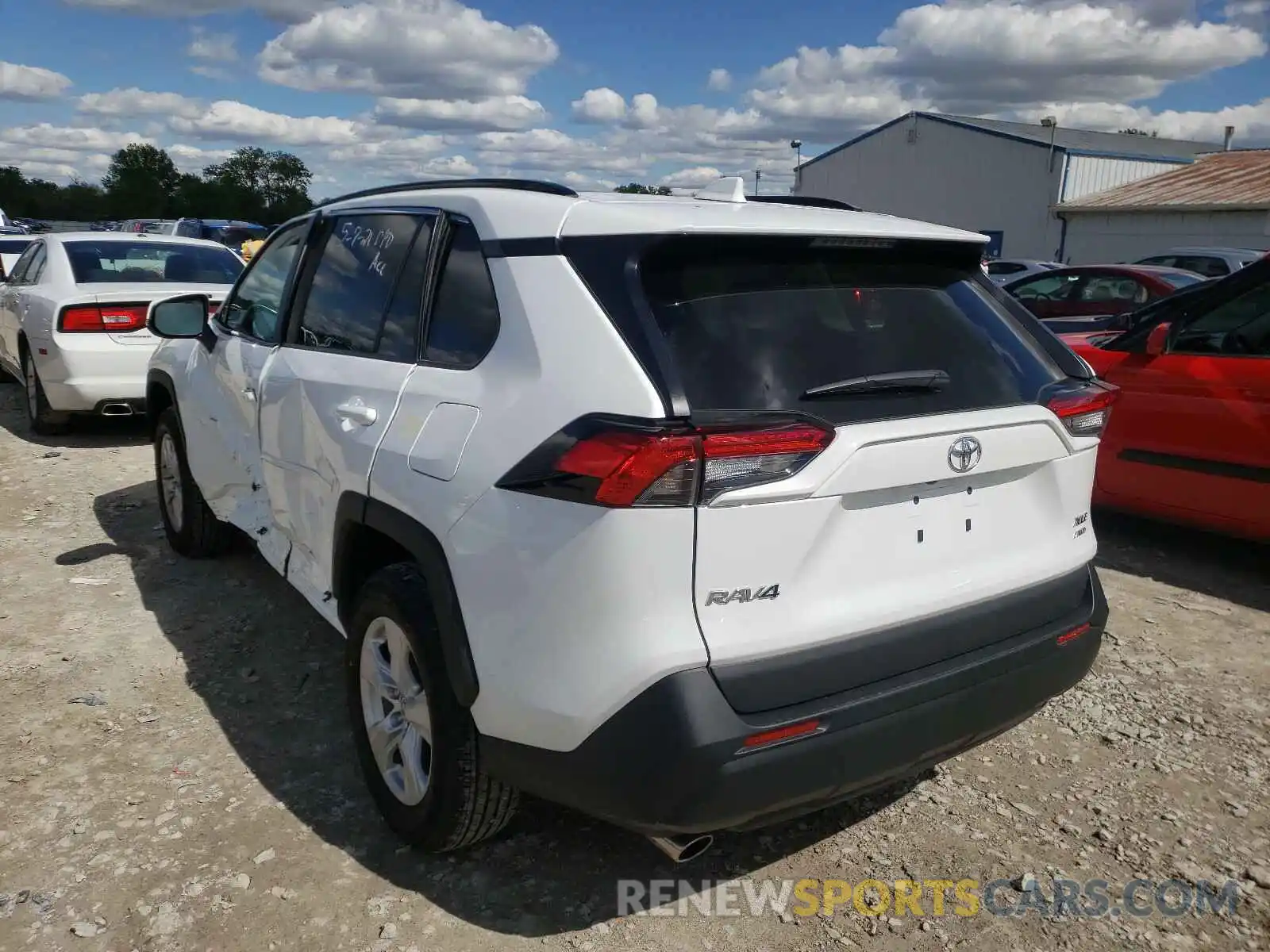 3 Photograph of a damaged car 2T3P1RFV0MW177541 TOYOTA RAV4 2021