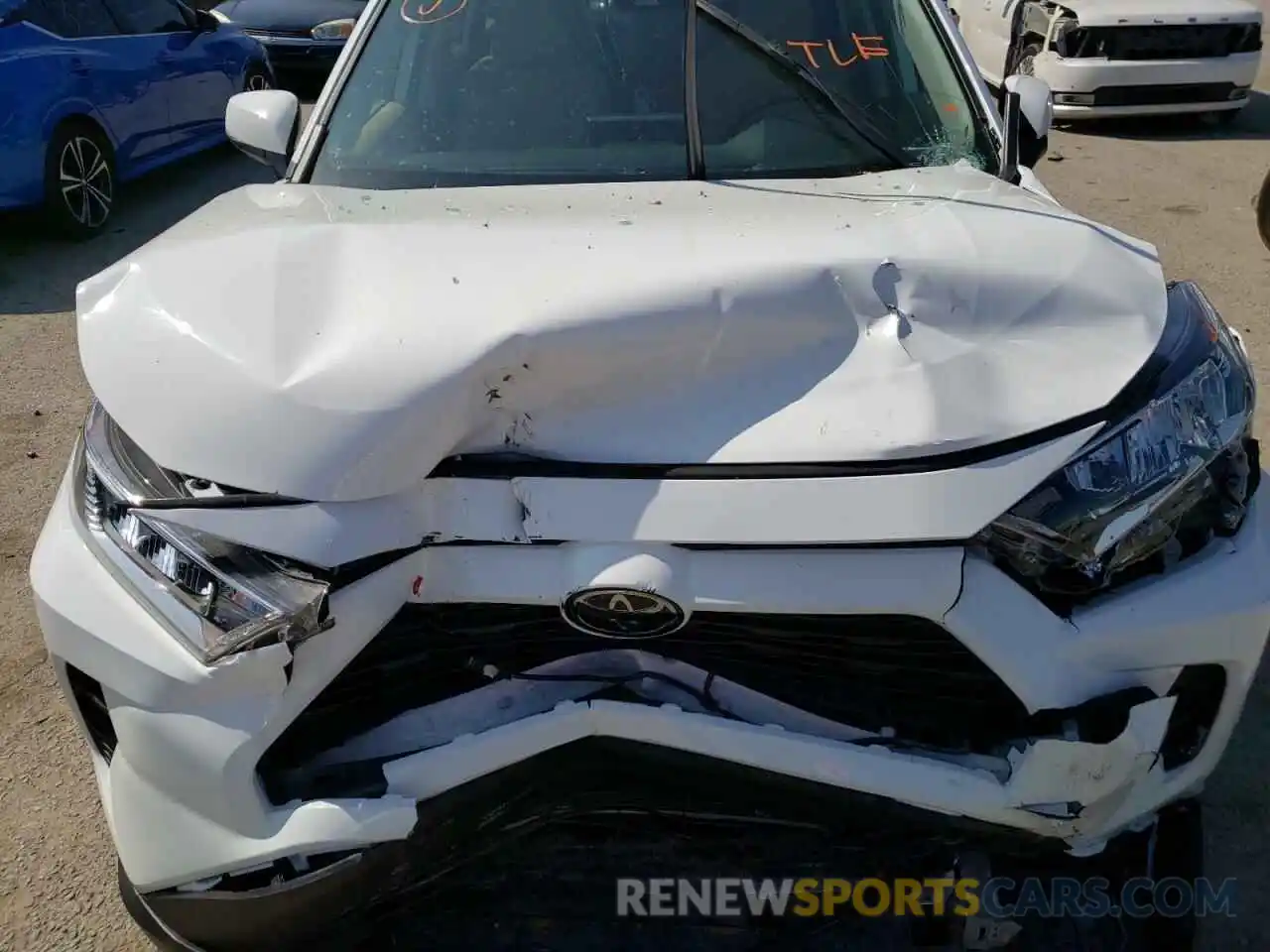 7 Photograph of a damaged car 2T3P1RFV0MW187227 TOYOTA RAV4 2021