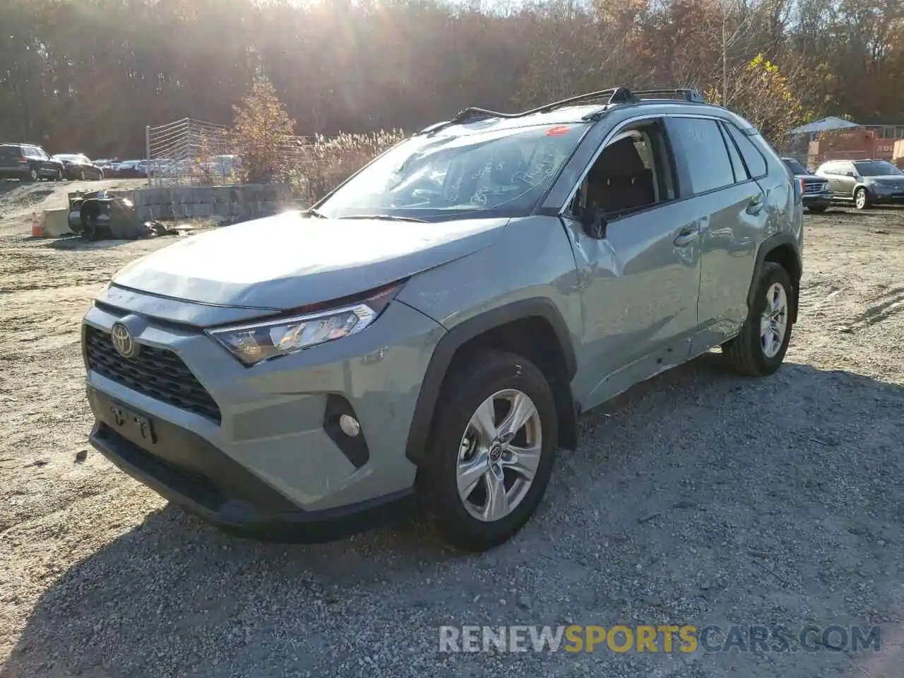 2 Photograph of a damaged car 2T3P1RFV0MW187647 TOYOTA RAV4 2021