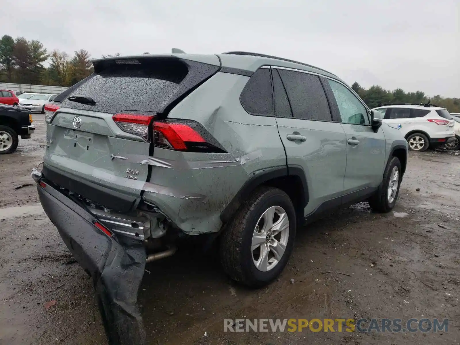 4 Фотография поврежденного автомобиля 2T3P1RFV0MW188149 TOYOTA RAV4 2021