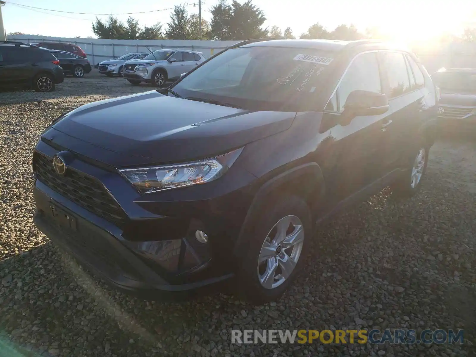 2 Photograph of a damaged car 2T3P1RFV0MW208383 TOYOTA RAV4 2021