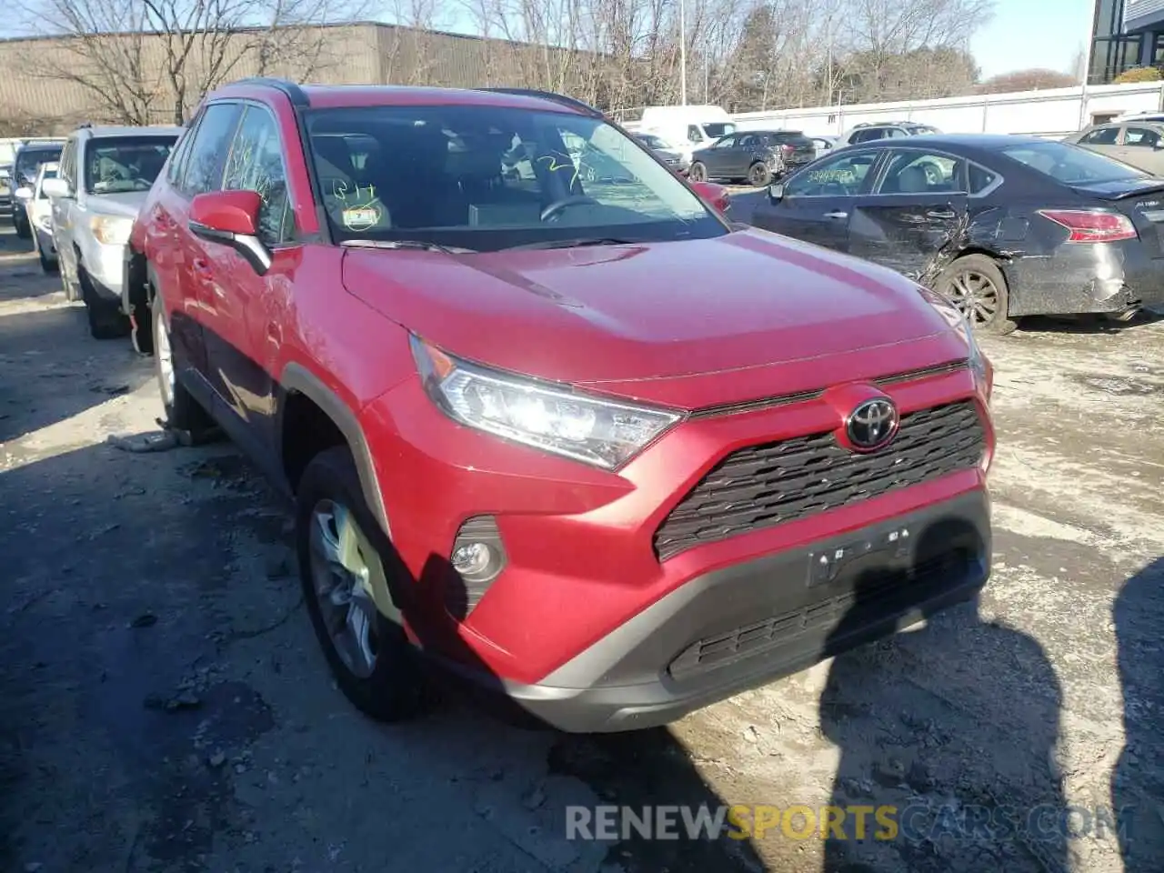 1 Фотография поврежденного автомобиля 2T3P1RFV0MW212742 TOYOTA RAV4 2021