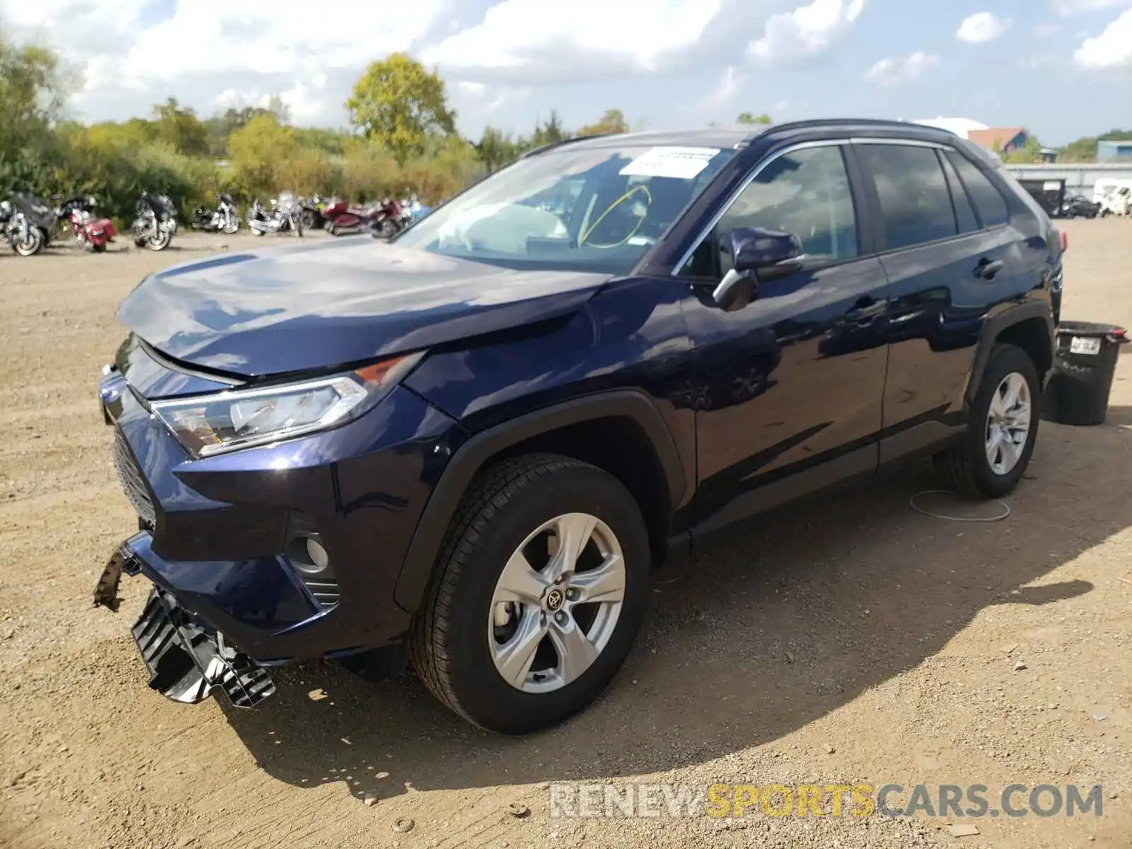 2 Фотография поврежденного автомобиля 2T3P1RFV0MW213051 TOYOTA RAV4 2021