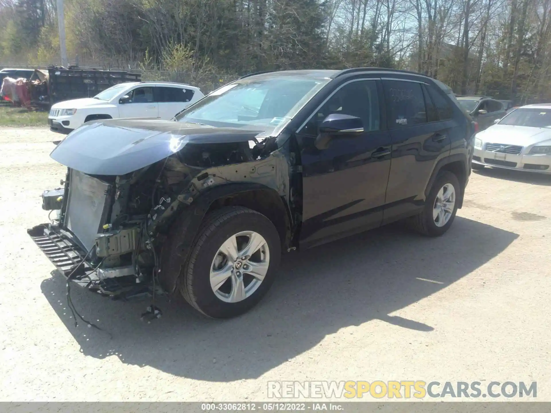 2 Photograph of a damaged car 2T3P1RFV0MW213499 TOYOTA RAV4 2021