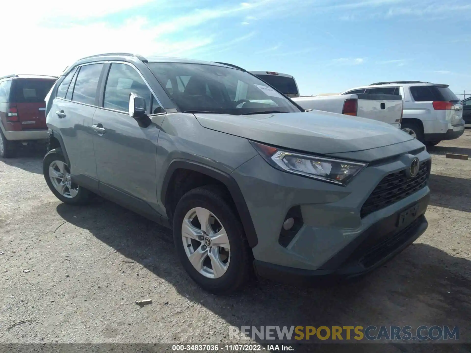 1 Фотография поврежденного автомобиля 2T3P1RFV0MW214507 TOYOTA RAV4 2021