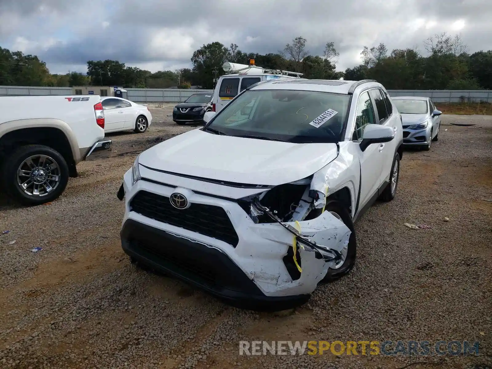 9 Photograph of a damaged car 2T3P1RFV0MW224860 TOYOTA RAV4 2021