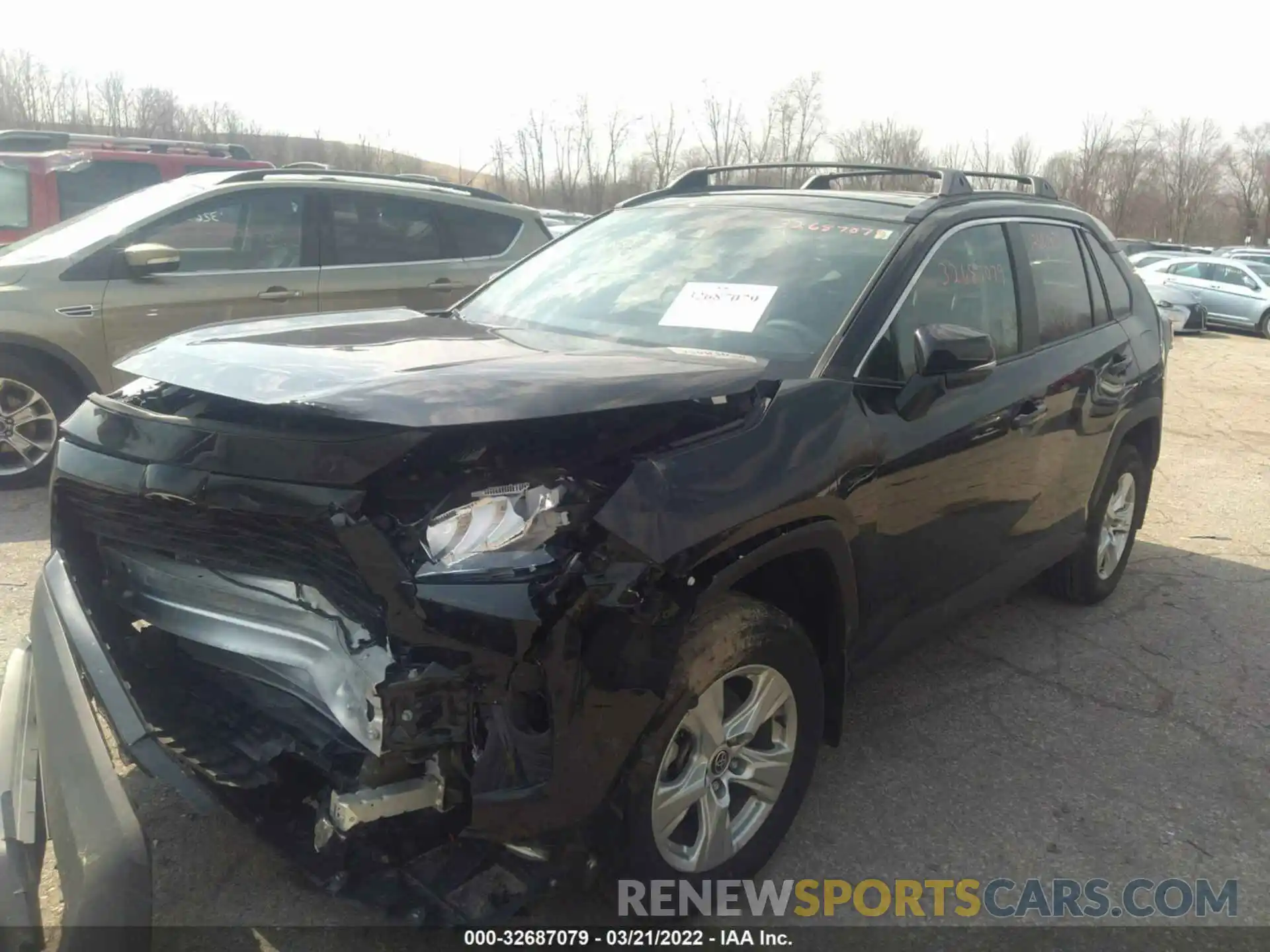 2 Photograph of a damaged car 2T3P1RFV0MW228648 TOYOTA RAV4 2021