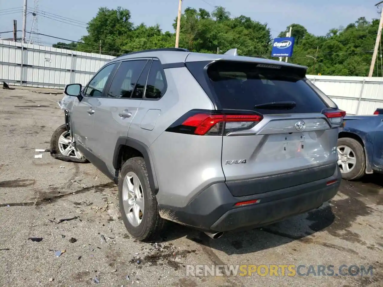 3 Photograph of a damaged car 2T3P1RFV0MW245305 TOYOTA RAV4 2021