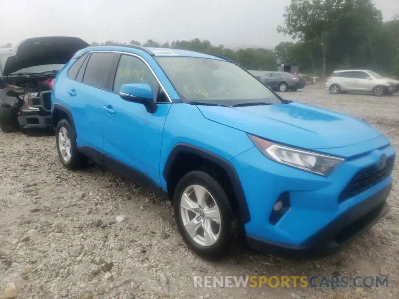 1 Фотография поврежденного автомобиля 2T3P1RFV1MC145411 TOYOTA RAV4 2021