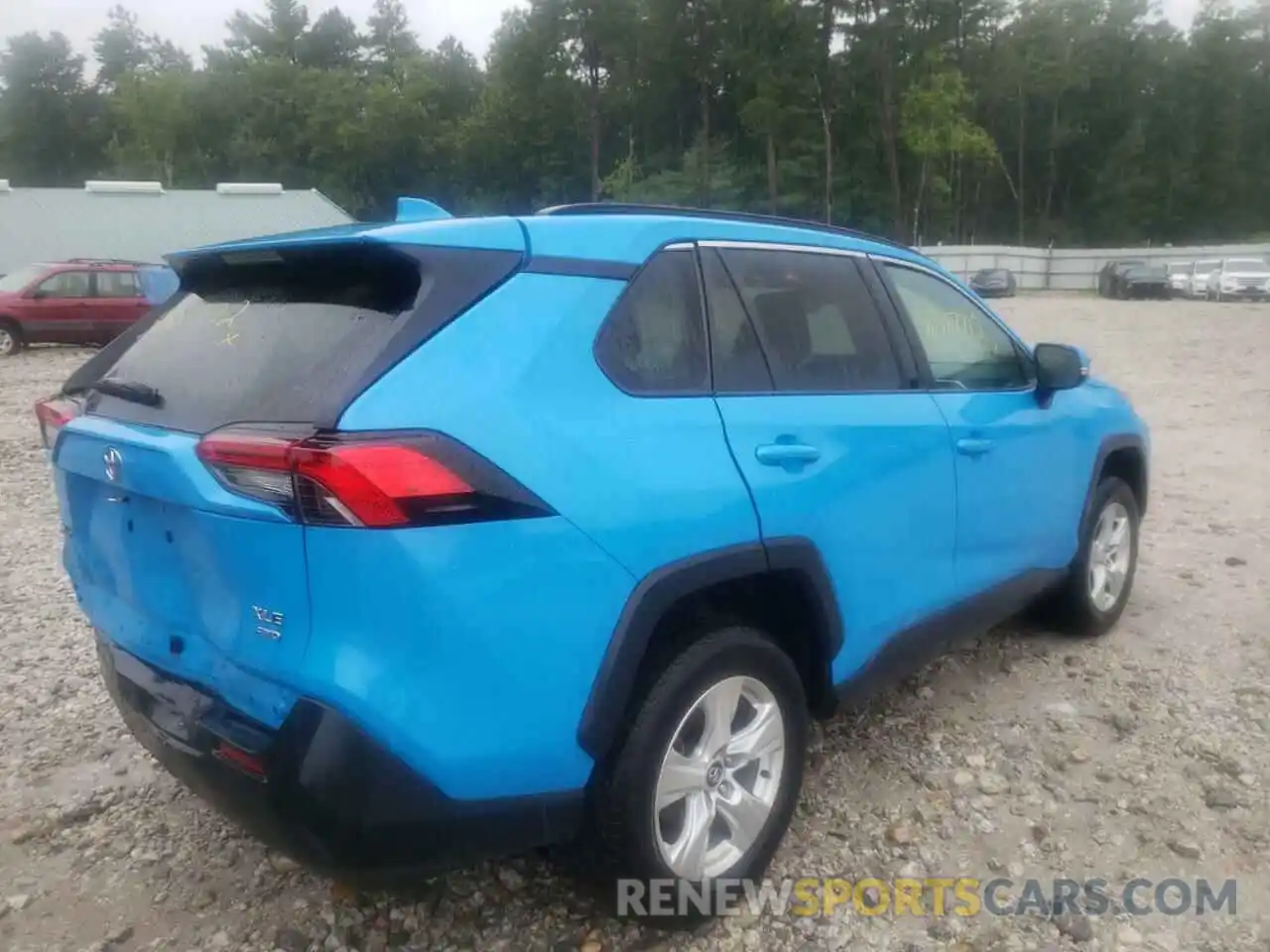 4 Фотография поврежденного автомобиля 2T3P1RFV1MC145411 TOYOTA RAV4 2021