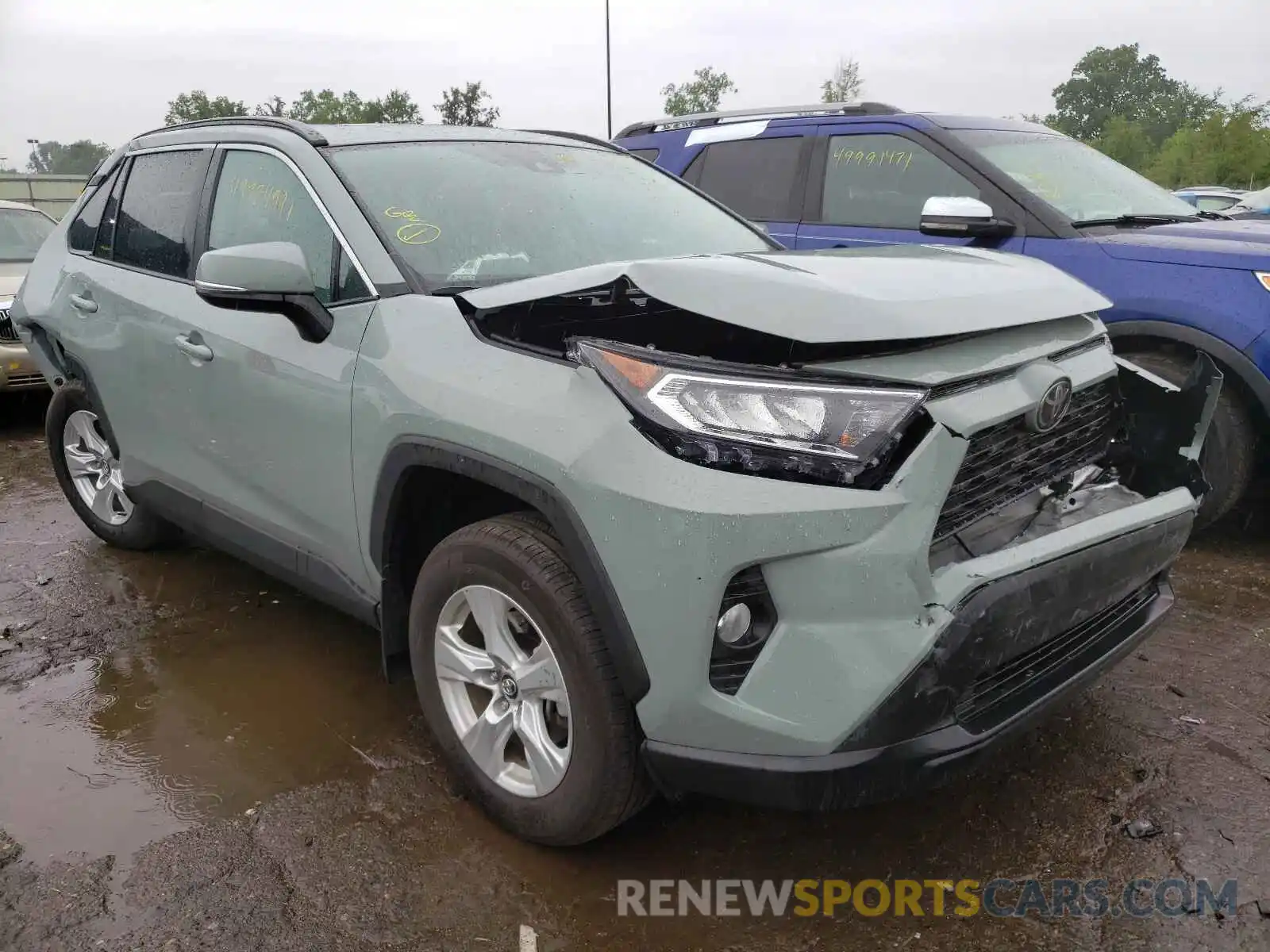 1 Фотография поврежденного автомобиля 2T3P1RFV1MC148860 TOYOTA RAV4 2021