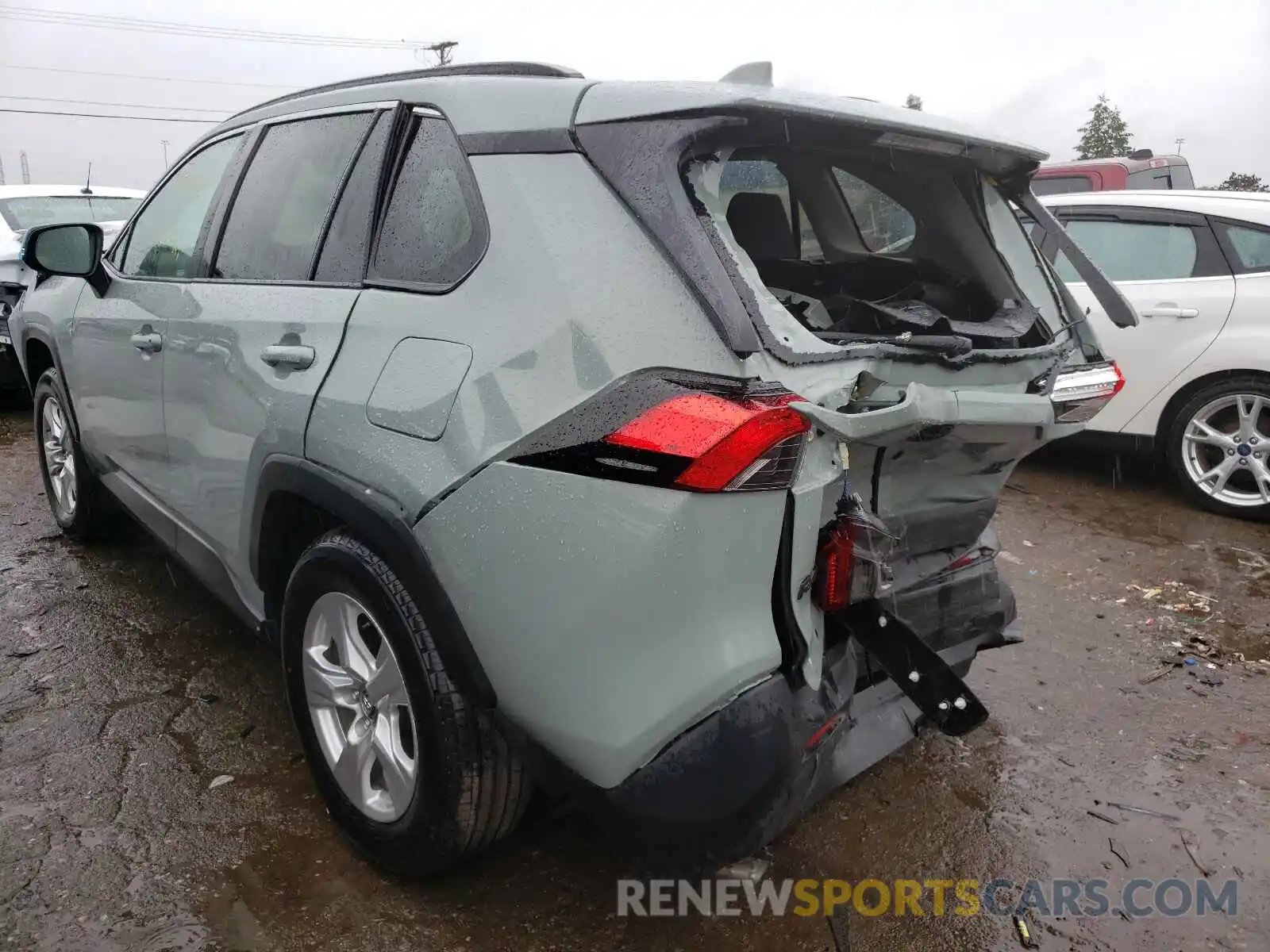 3 Фотография поврежденного автомобиля 2T3P1RFV1MC148860 TOYOTA RAV4 2021