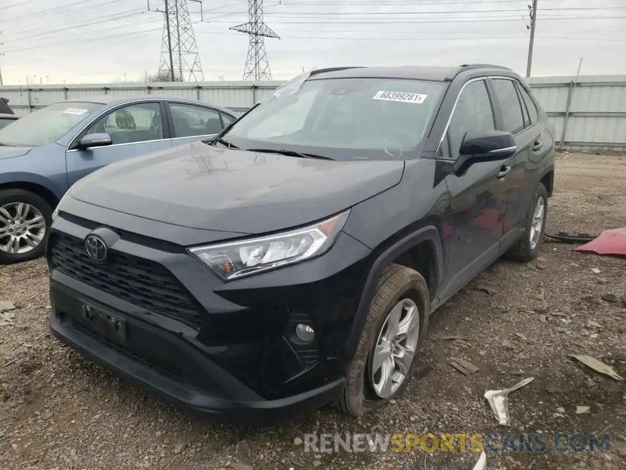 2 Фотография поврежденного автомобиля 2T3P1RFV1MC158496 TOYOTA RAV4 2021