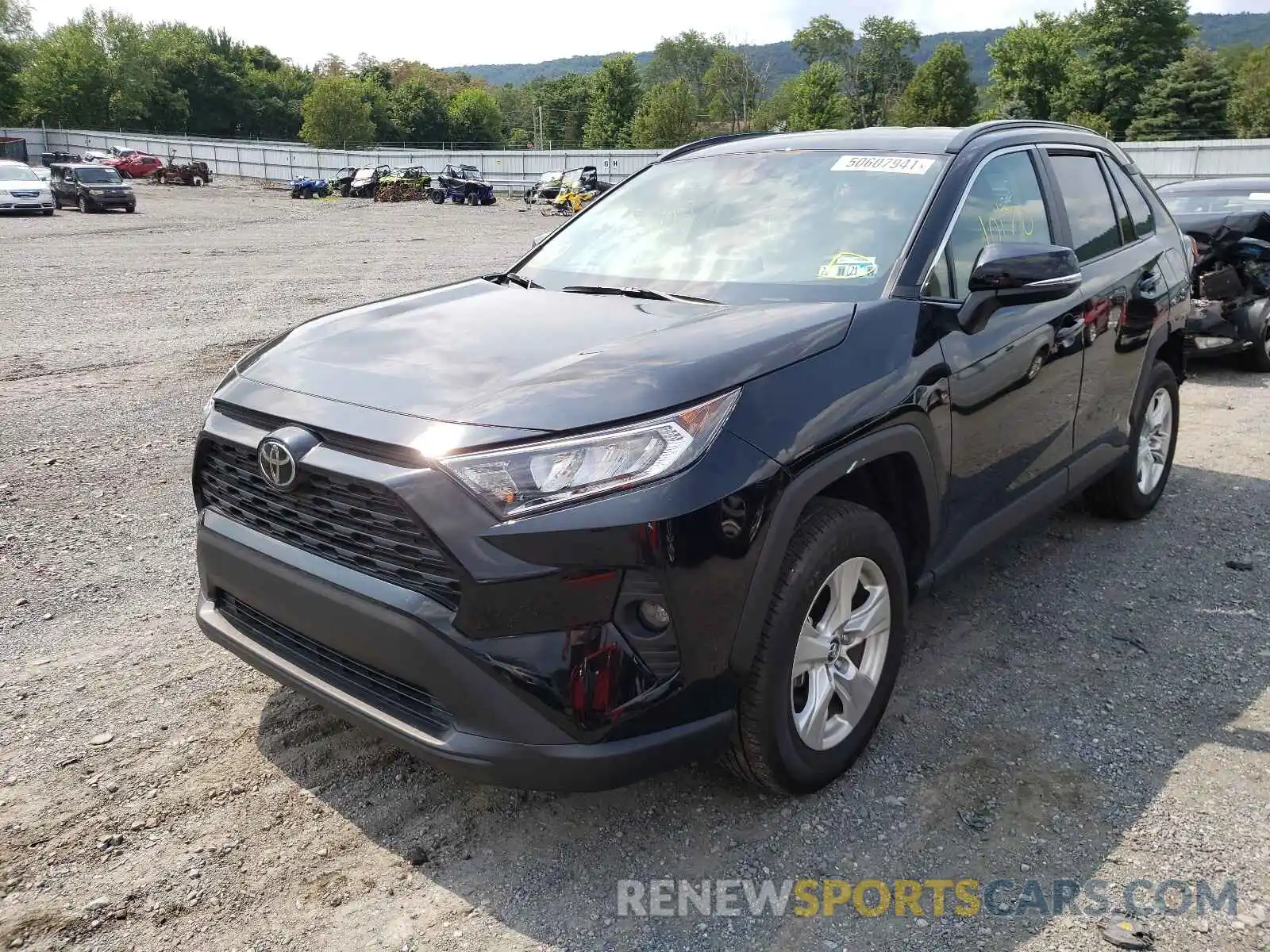 2 Photograph of a damaged car 2T3P1RFV1MC162659 TOYOTA RAV4 2021