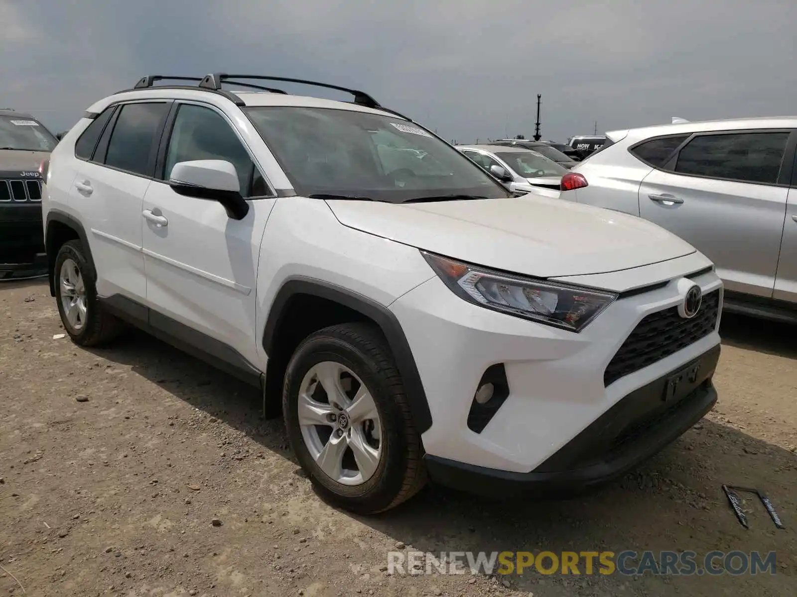 1 Фотография поврежденного автомобиля 2T3P1RFV1MC163777 TOYOTA RAV4 2021