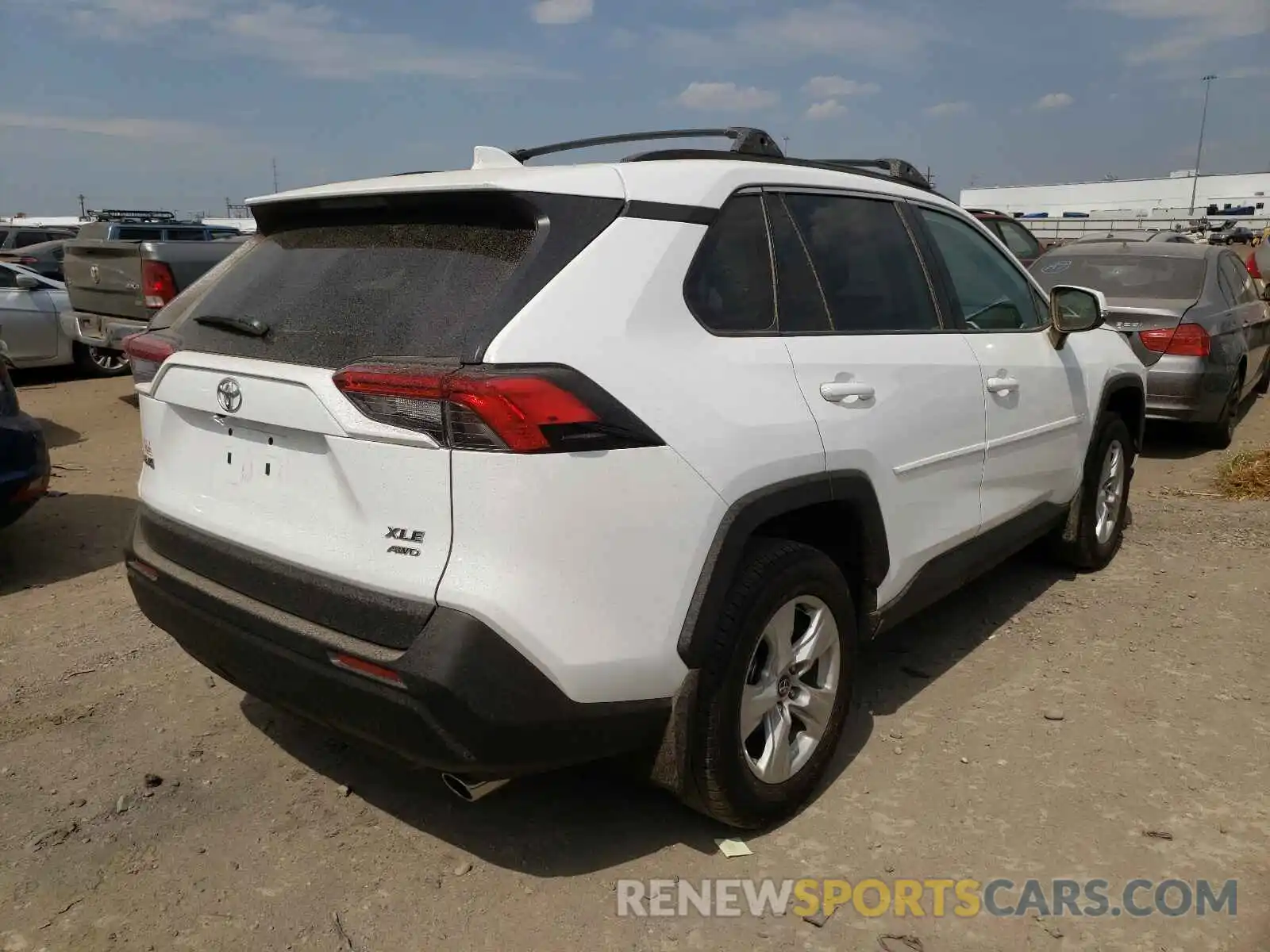 4 Photograph of a damaged car 2T3P1RFV1MC163777 TOYOTA RAV4 2021