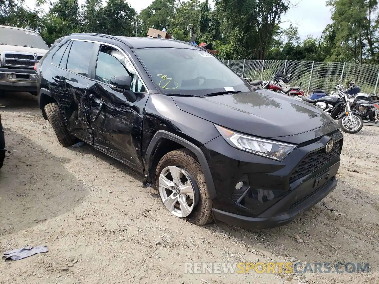 1 Фотография поврежденного автомобиля 2T3P1RFV1MC164881 TOYOTA RAV4 2021