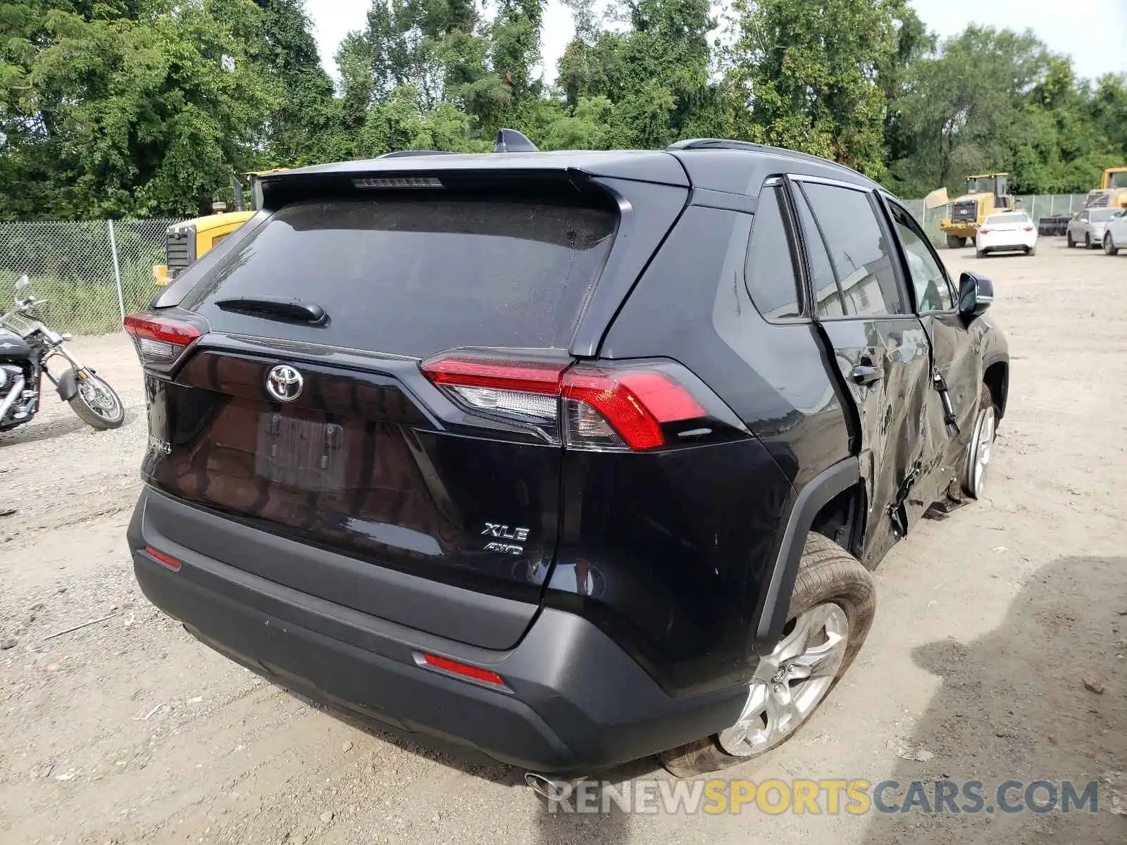 4 Photograph of a damaged car 2T3P1RFV1MC164881 TOYOTA RAV4 2021