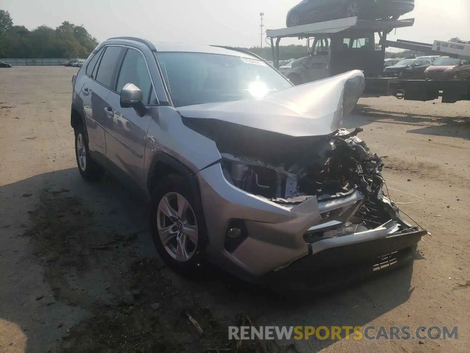 1 Photograph of a damaged car 2T3P1RFV1MC166923 TOYOTA RAV4 2021