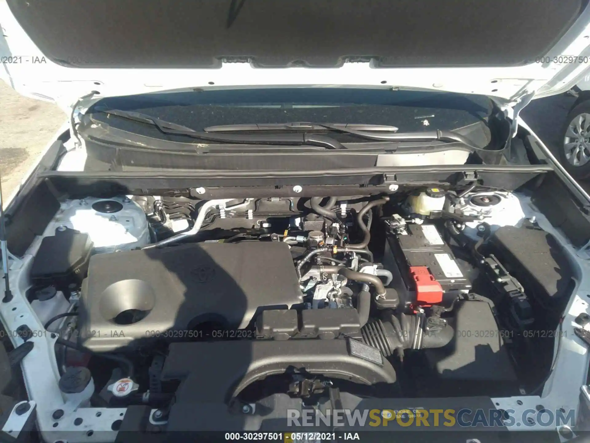 10 Фотография поврежденного автомобиля 2T3P1RFV1MC167408 TOYOTA RAV4 2021